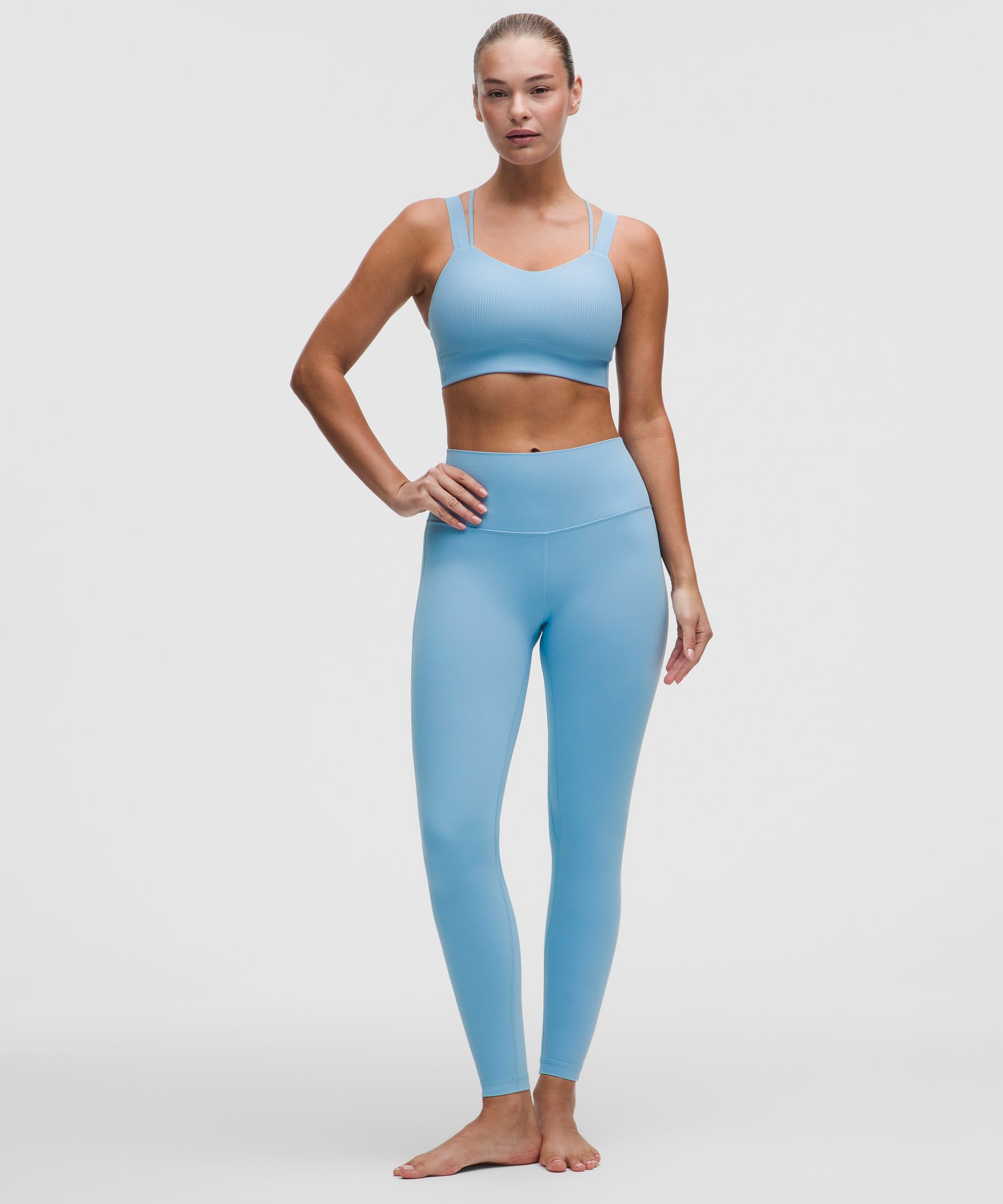 Like a Cloud Ribbed Longline Bra *Light Support, D/DD Cup