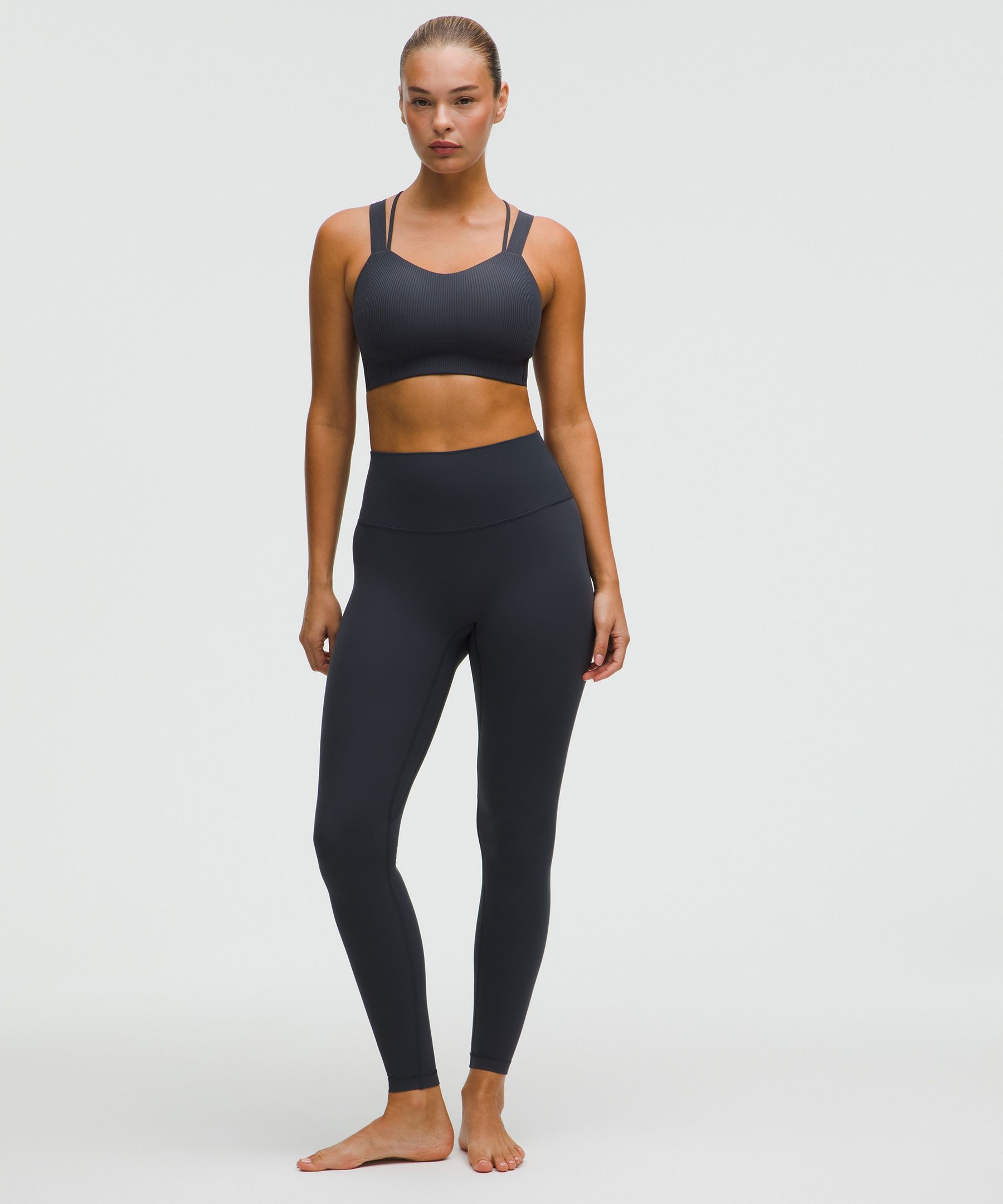 Like a Cloud Ribbed Longline Bra