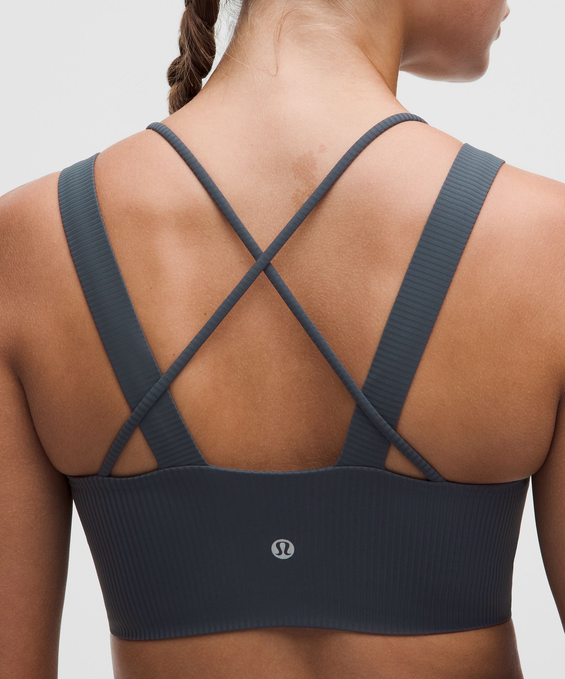 Like a Cloud Ribbed Longline Bra