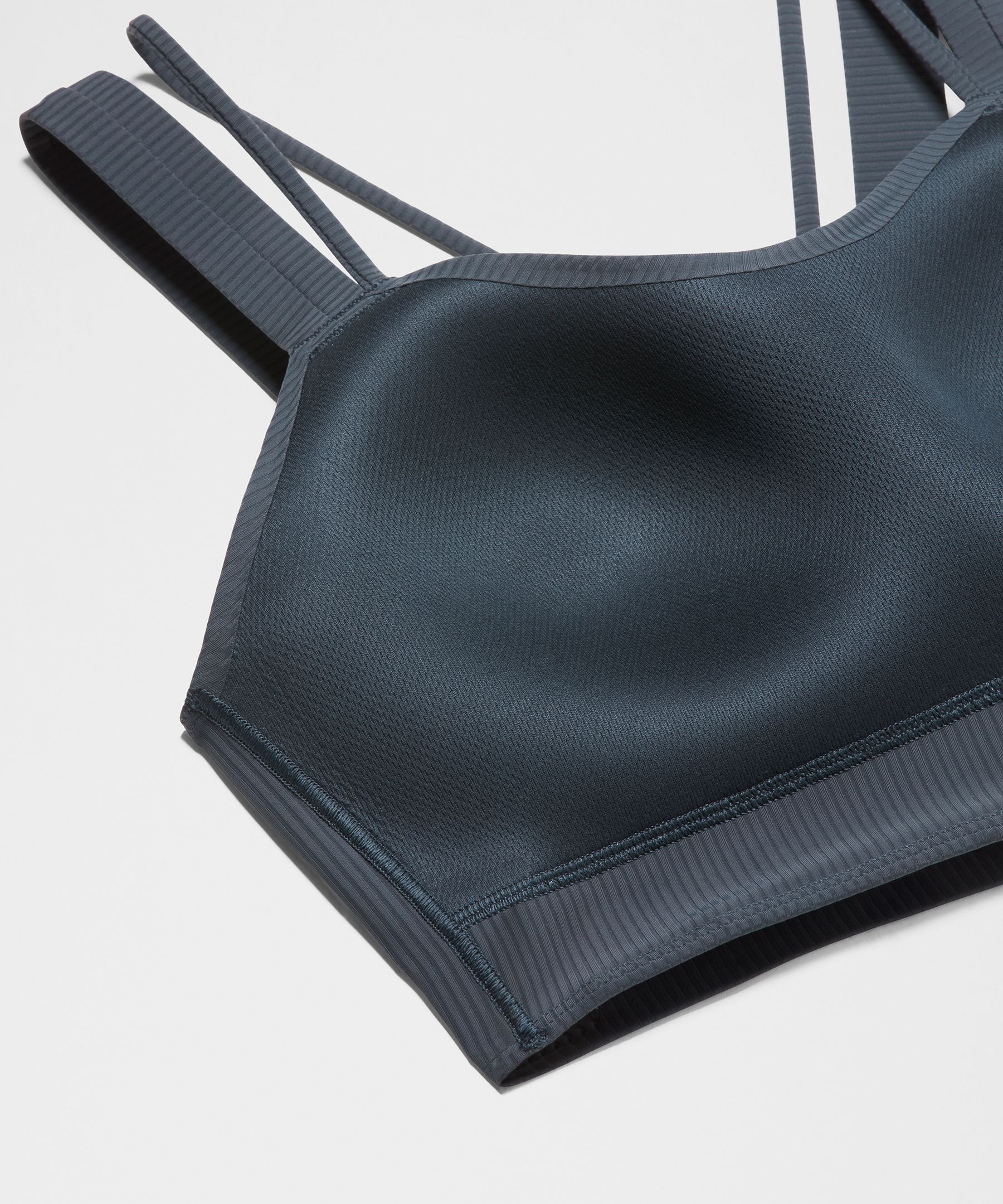 Like a Cloud Ribbed Longline Bra
