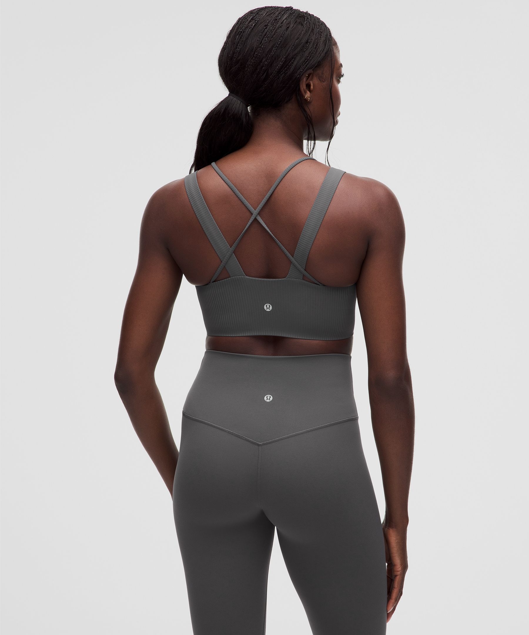 Like a Cloud Ribbed Longline Bra *Light Support, D/DD Cup