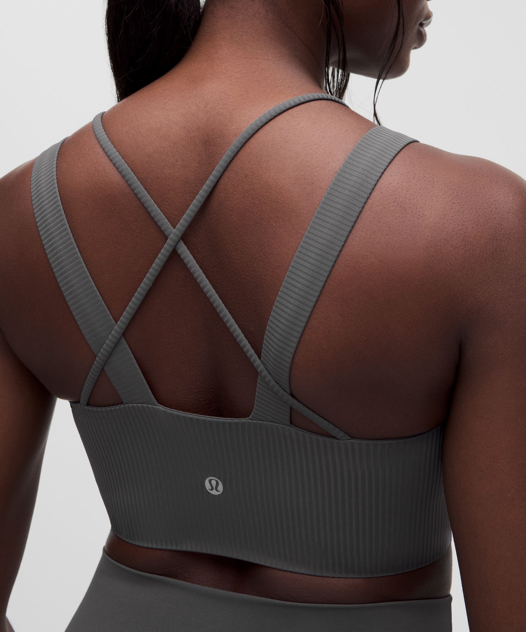 Like a Cloud Ribbed Longline Bra *Light Support, D/DD Cup