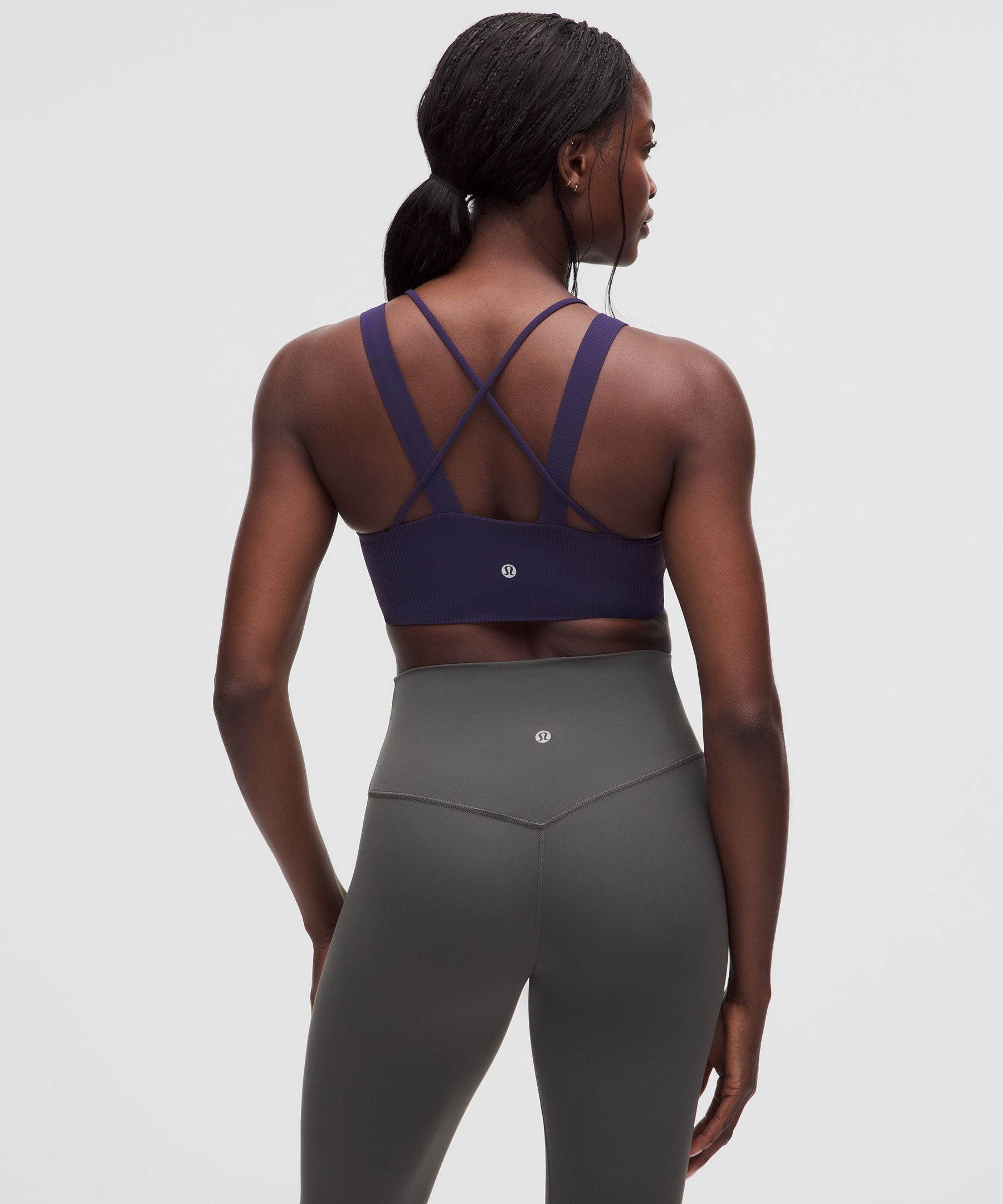 Like a Cloud Ribbed Longline Bra