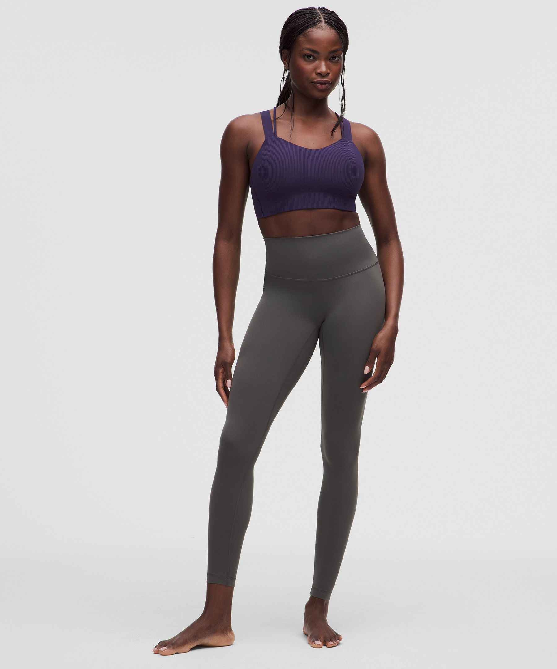 Like a Cloud Ribbed Longline Bra