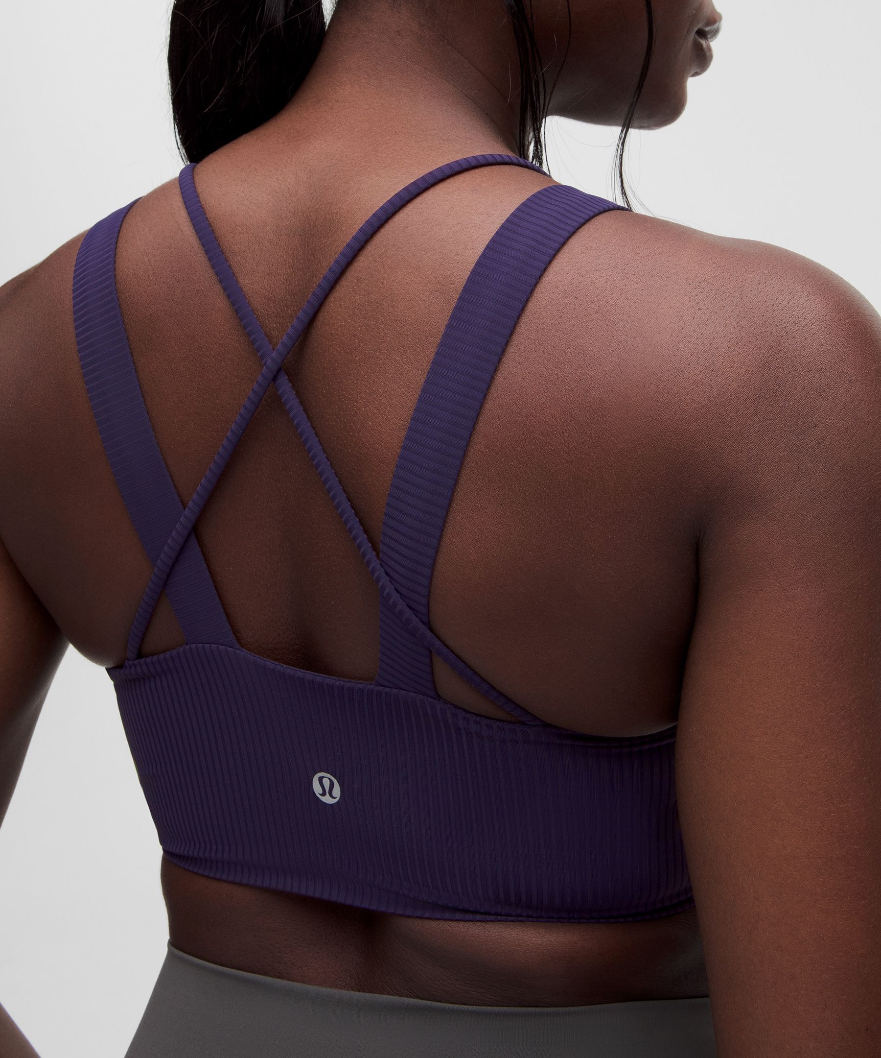 Like a Cloud Ribbed Longline Bra