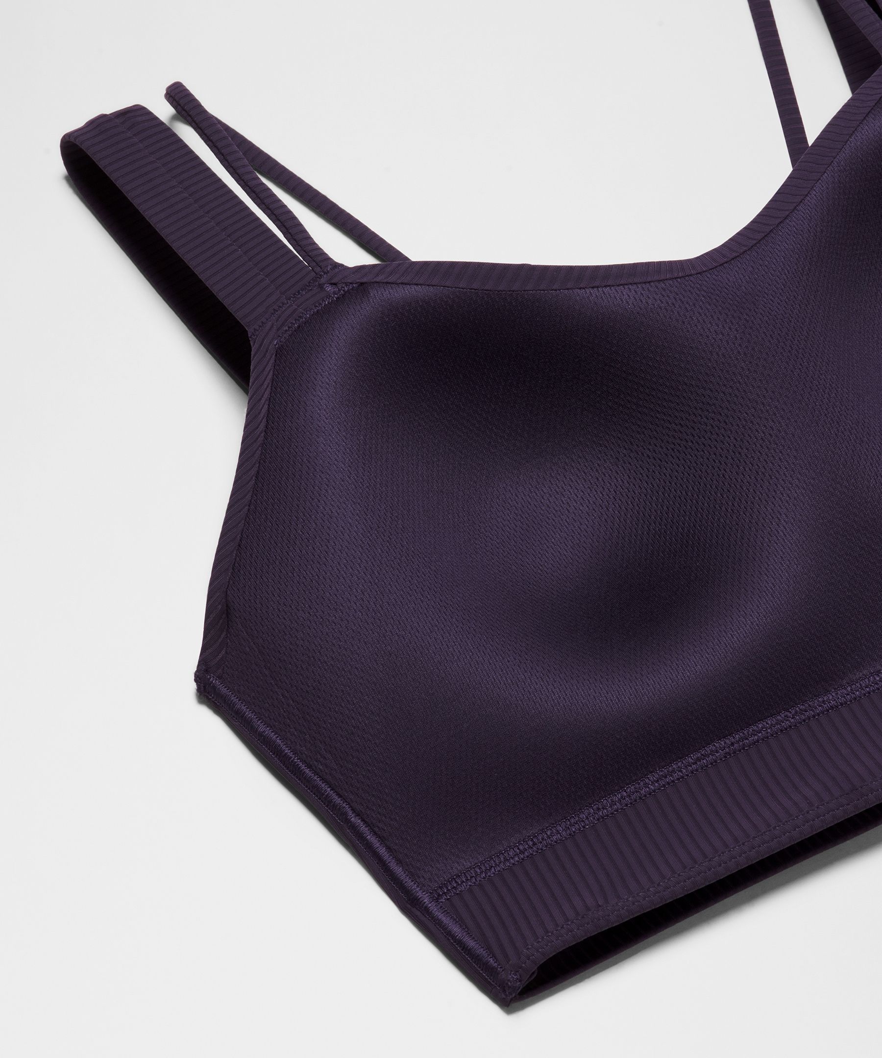 Like a Cloud Ribbed Longline Bra