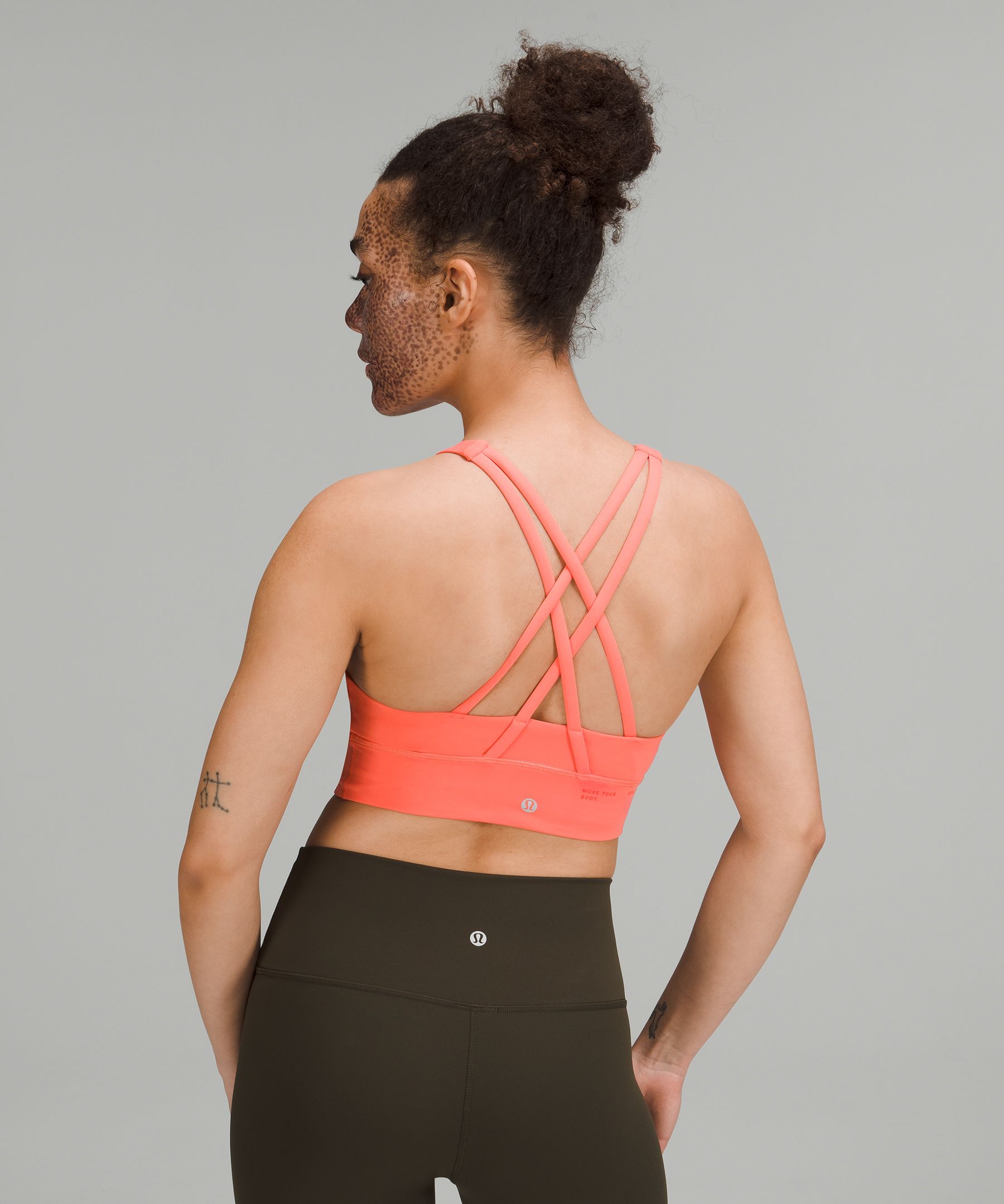 Lululemon Energy Bra High Neck Long Line *Medium Support, B-D Cup