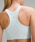 Ribbed Nulu High-Neck Yoga Bra *Light Support, B/C Cup