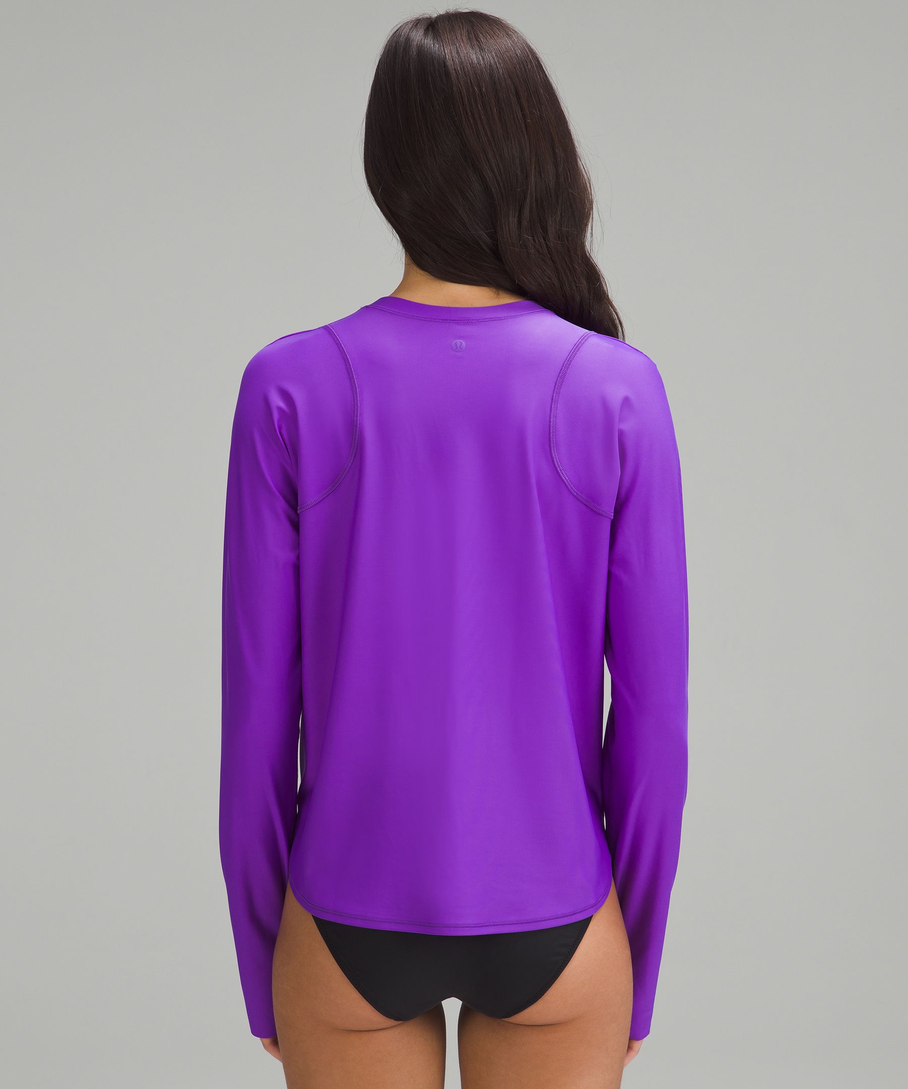 Lululemon Waterside UV Protection Long-Sleeve Rash Guard - Dusky Lavender -  lulu fanatics