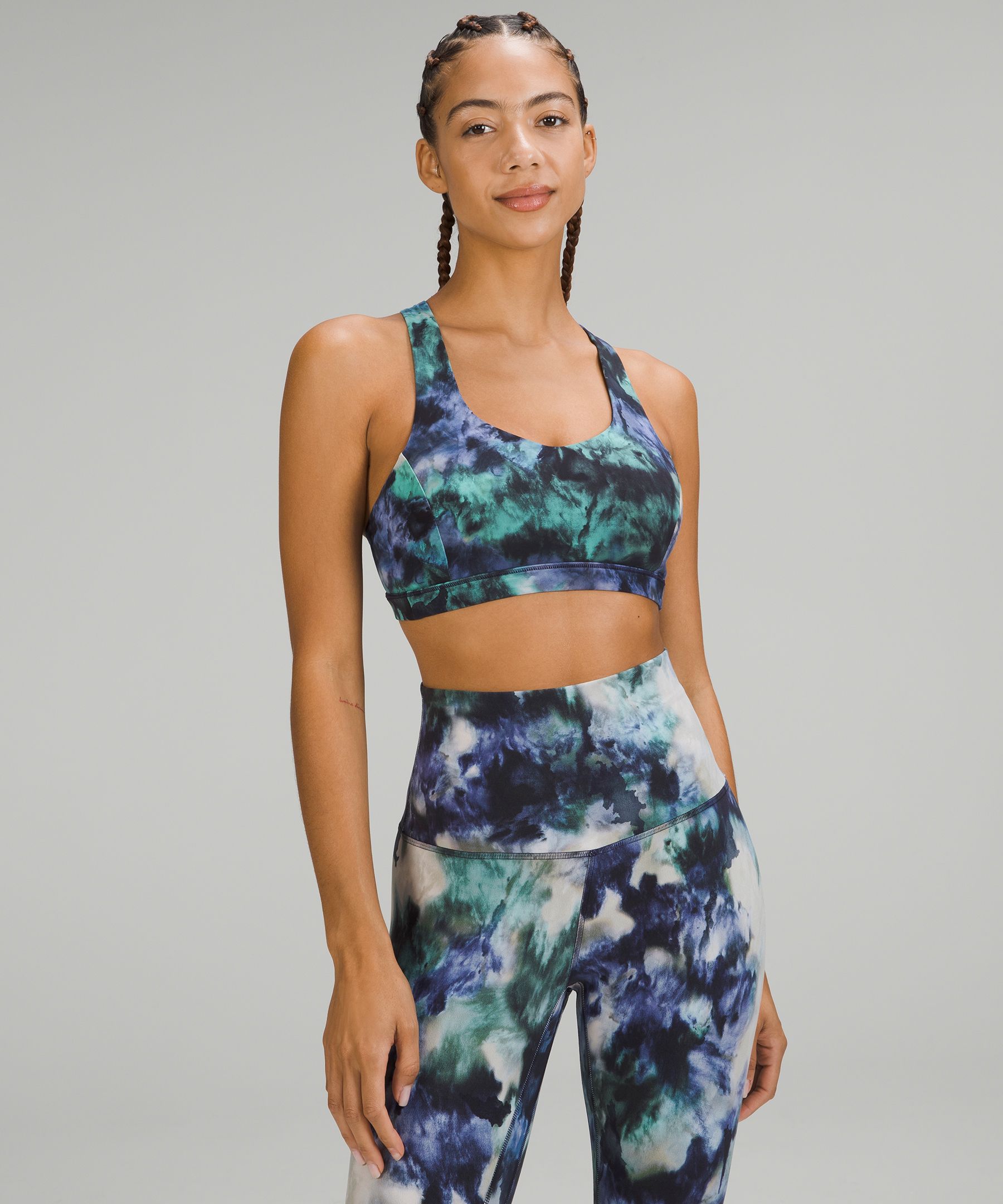 Lululemon Free To Be Serene Bra Light Support, C/d Cup In Wee Are