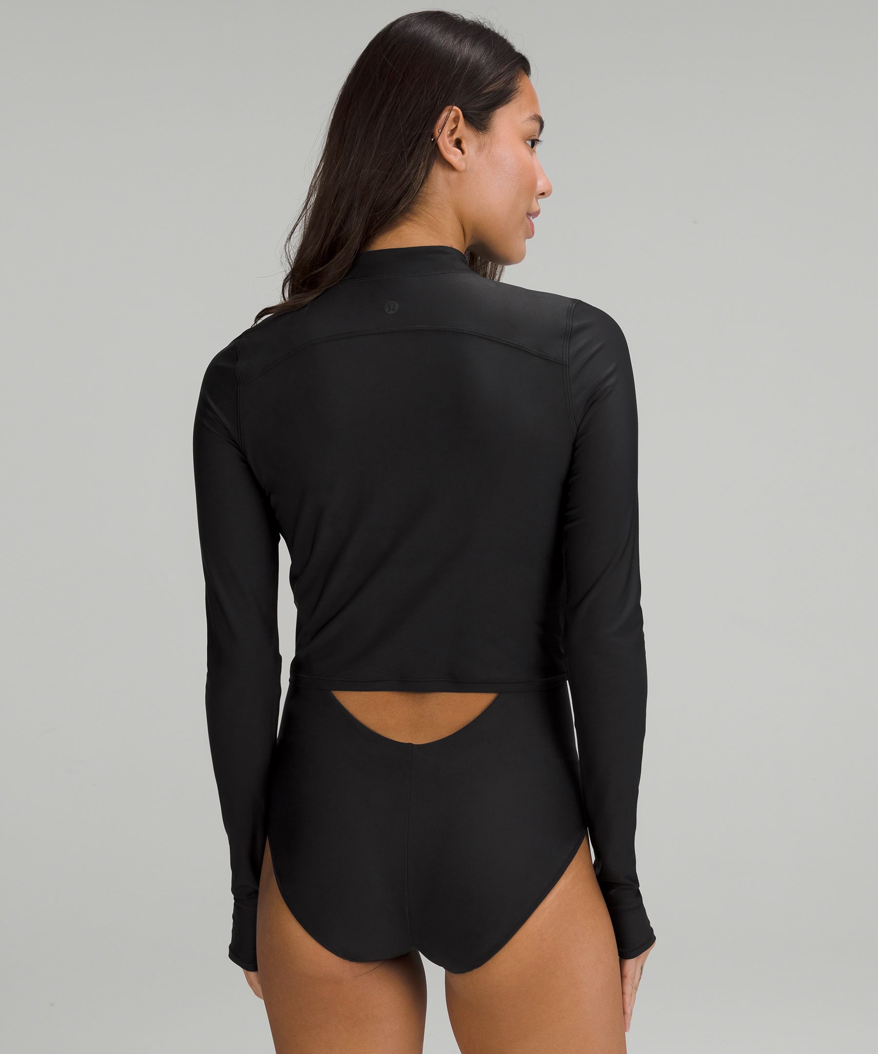 Lululemon Waterside Relaxed 滑水衣UV Protection Long Sleeve black