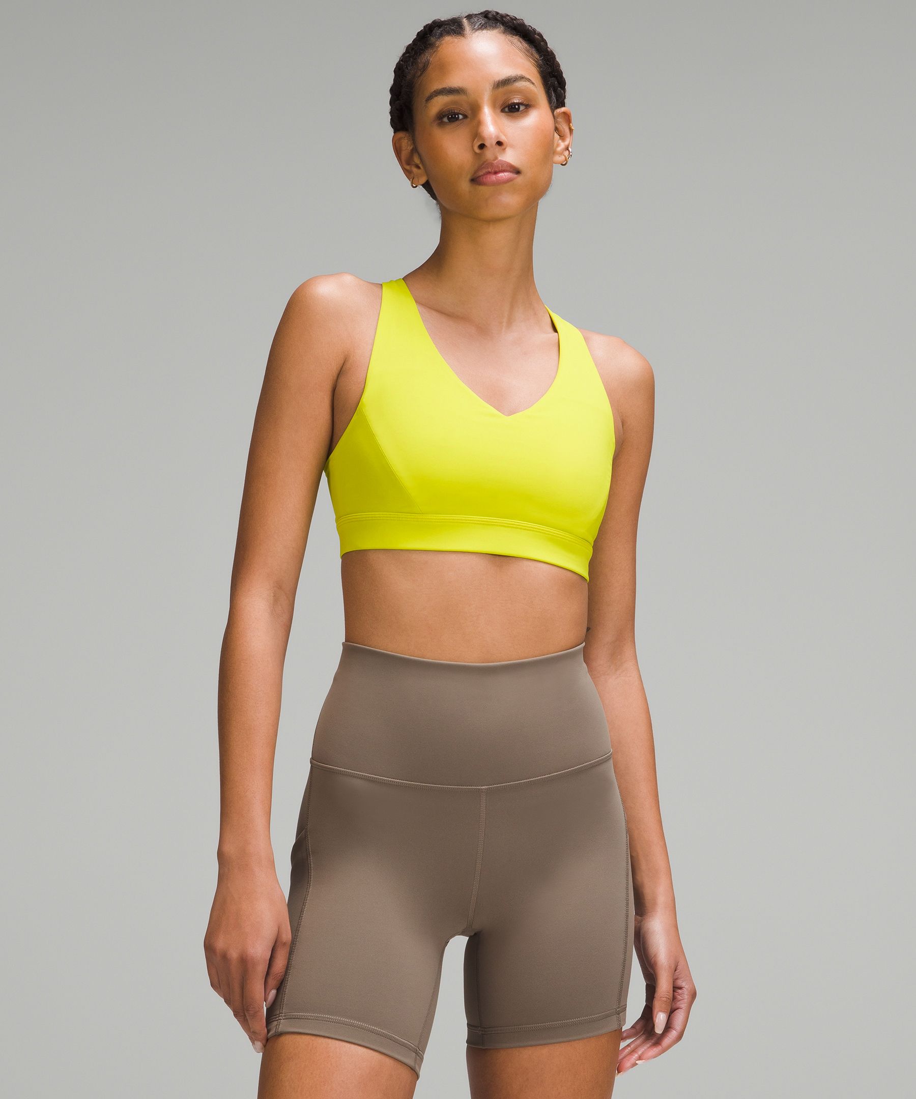 Lululemon Unleash Strength Bra *Medium Support, B/C Cup - Yellow