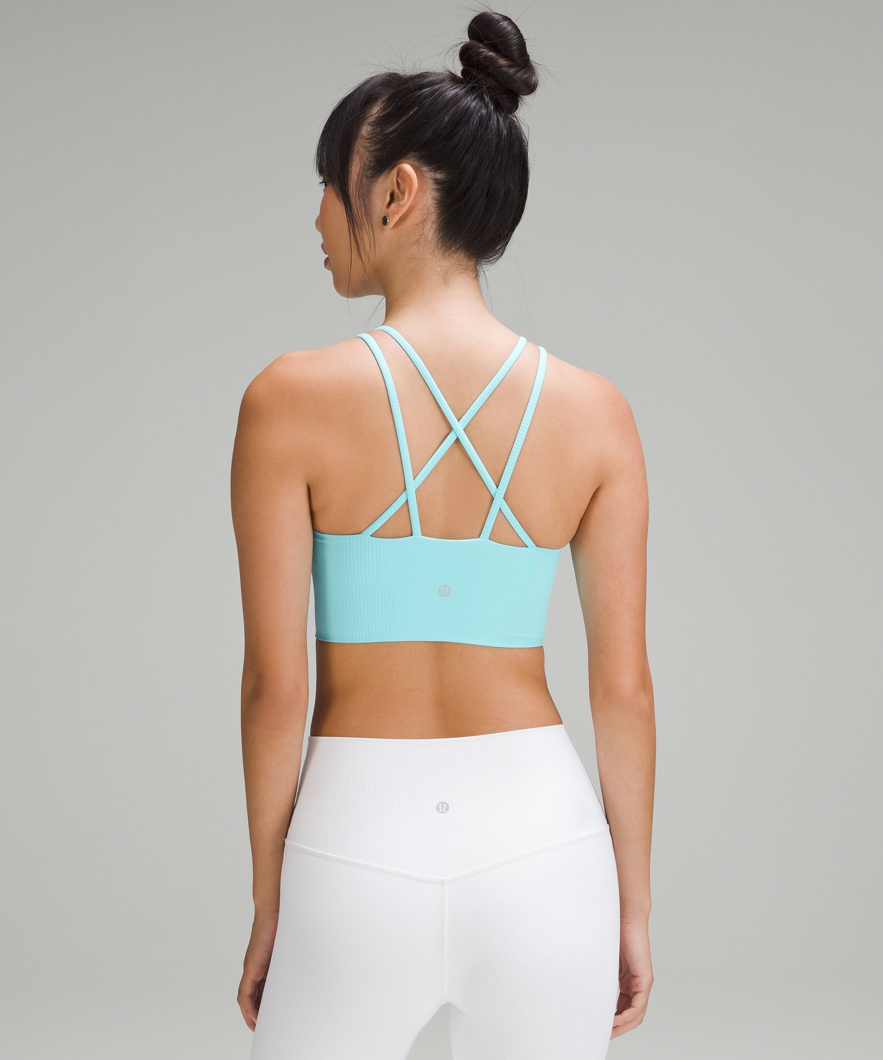 Lululemon Like a Cloud High-Neck Longline Ribbed Bra *Light Support, B/C Cup. 2