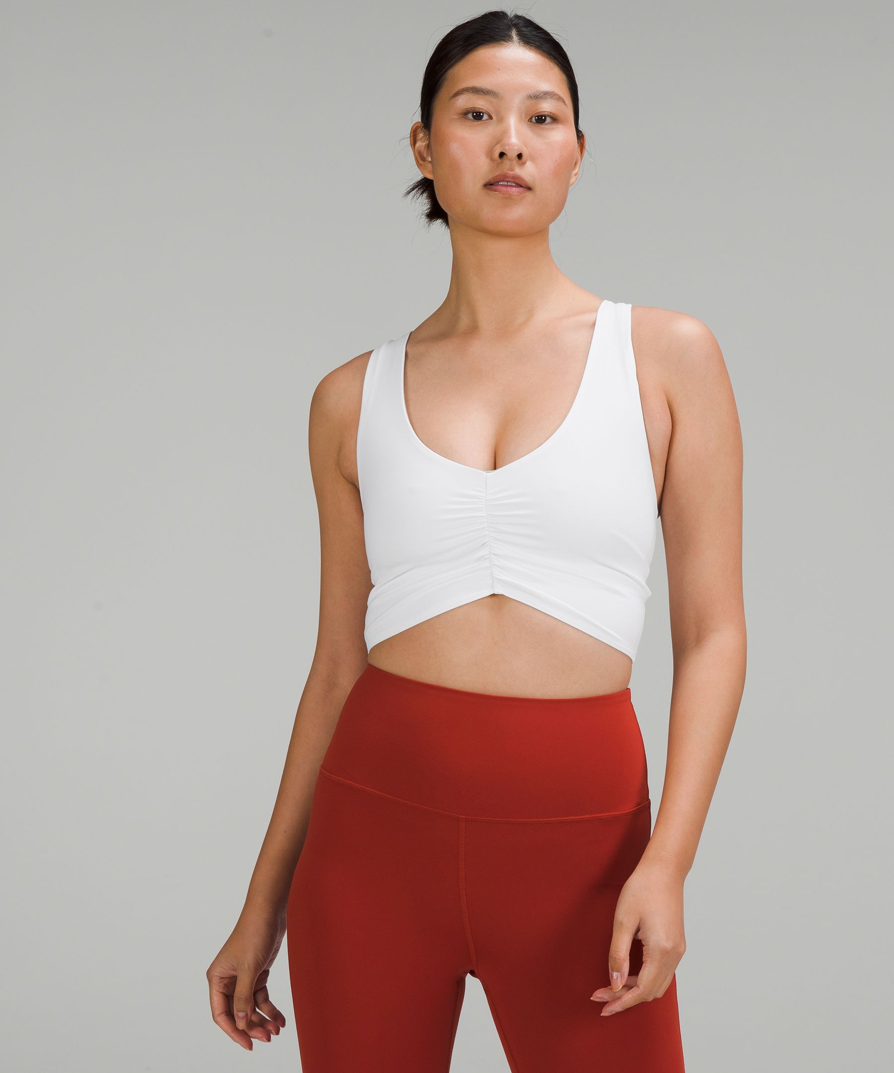 Soft Buttery Ruched Fitness Sports Bra