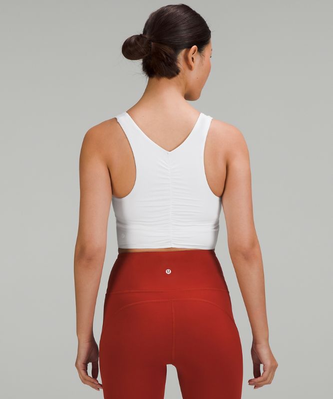 Ruched Nulu Longline Yoga Bra *Light Support, B/C Cup