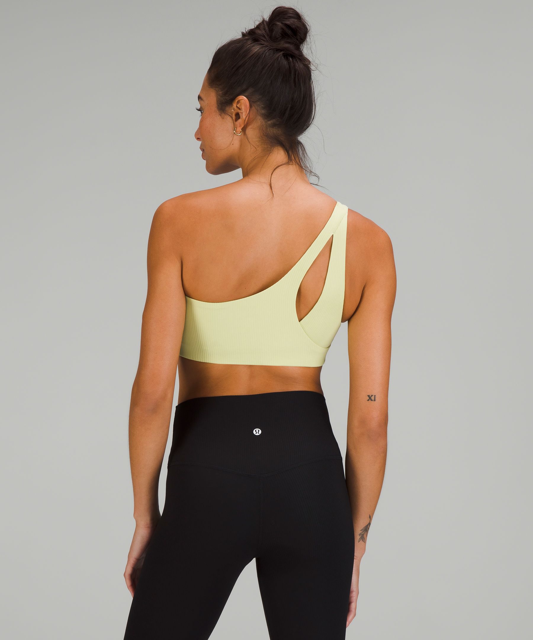 lululemon athletica, Other, Lululemon Ribbed Nulu Asymmetrical Yoga Bra