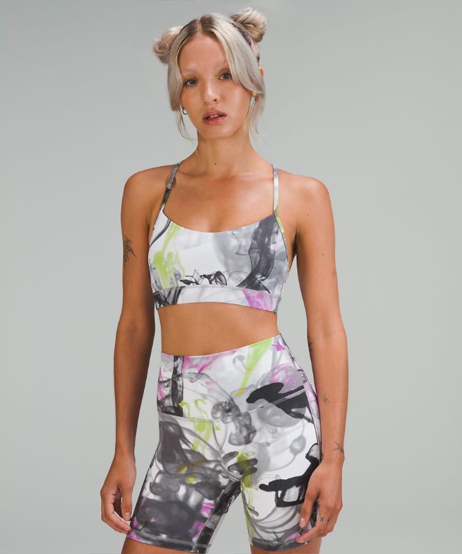 Throwback Print Flow Y Bra Nulu *Light Support, A–C Cups