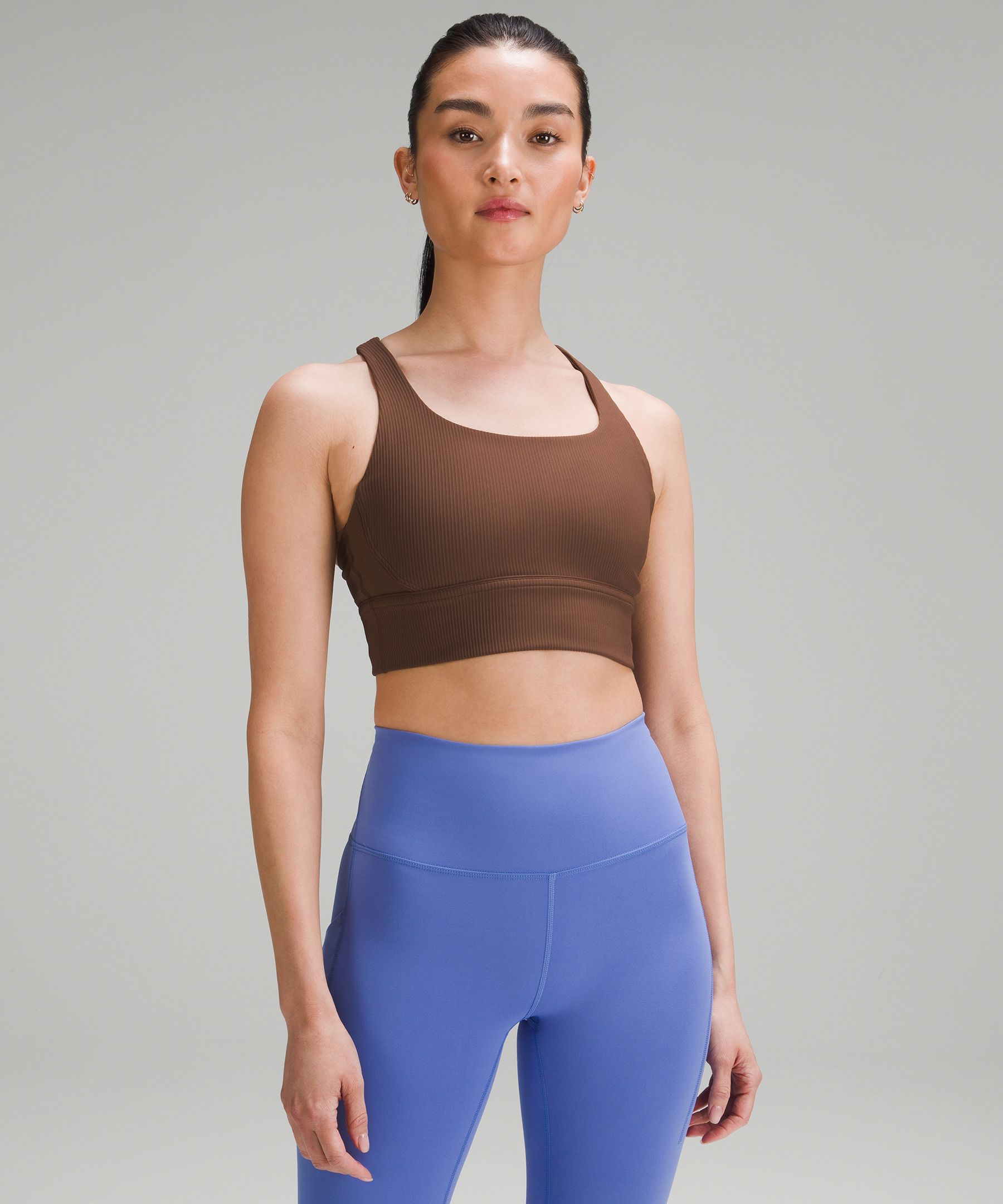 lululemon Energy Longline Ribbed Bra *Medium Support, B/C Cup Asia