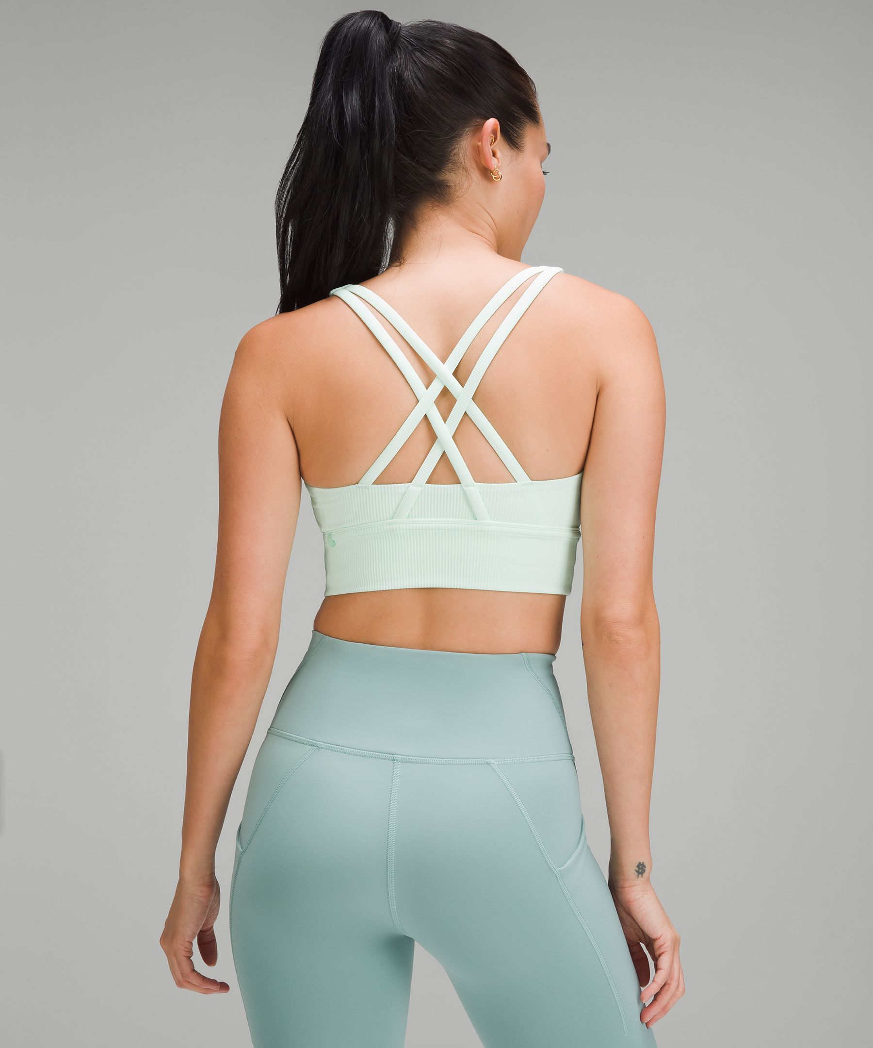 lululemon Energy Longline Ribbed Bra *Medium Support, B/C Cup Asia Fit