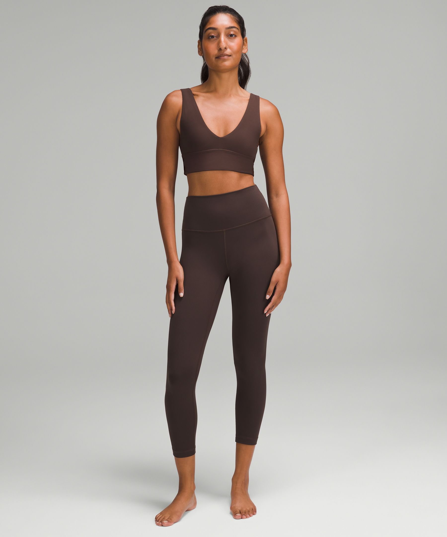 Lululemon Align V-Neck Bra *Light Support, A/B Cup - Pipe Dream