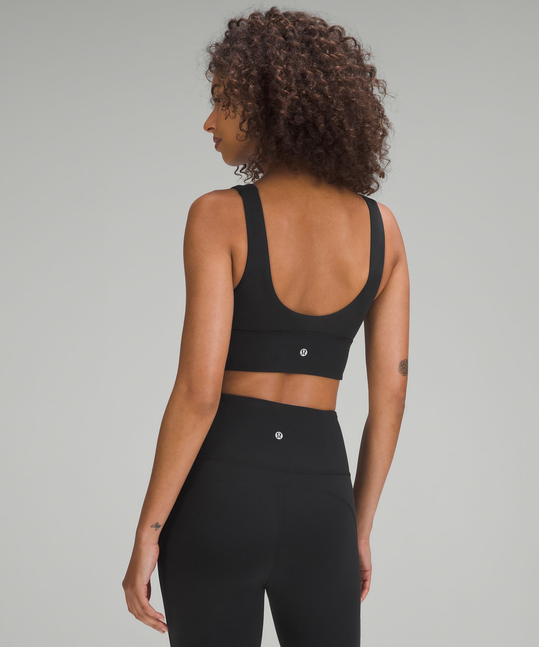 Lululemon Women's Coral/Gray Yoga Athletic Adjustable Strap Bra Tank Top  Size 6