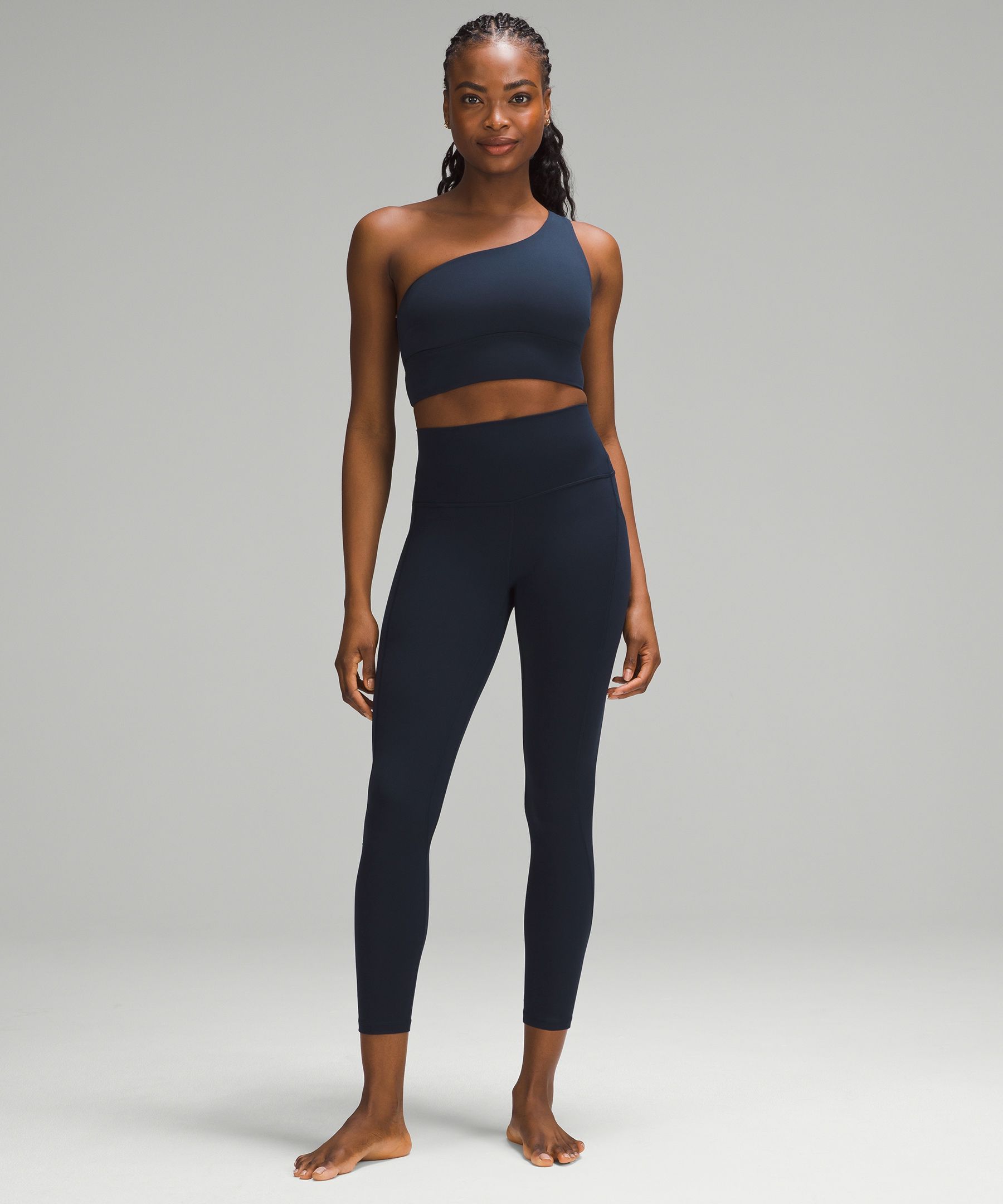 lululemon - This asymmetrical bra with a high neckline will have