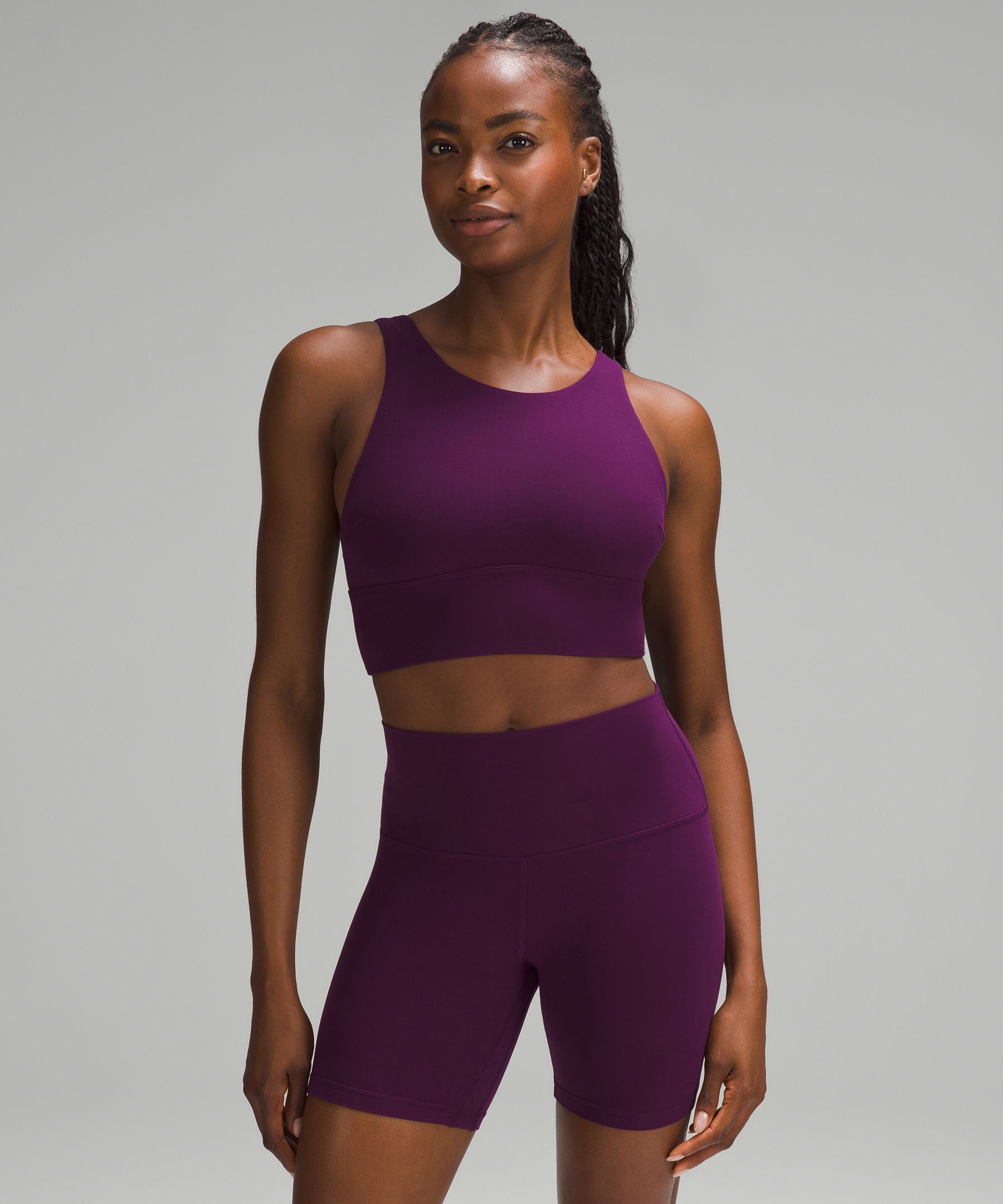 high LULULEMON - Align Nulu sports bra / Align high-rise shorts