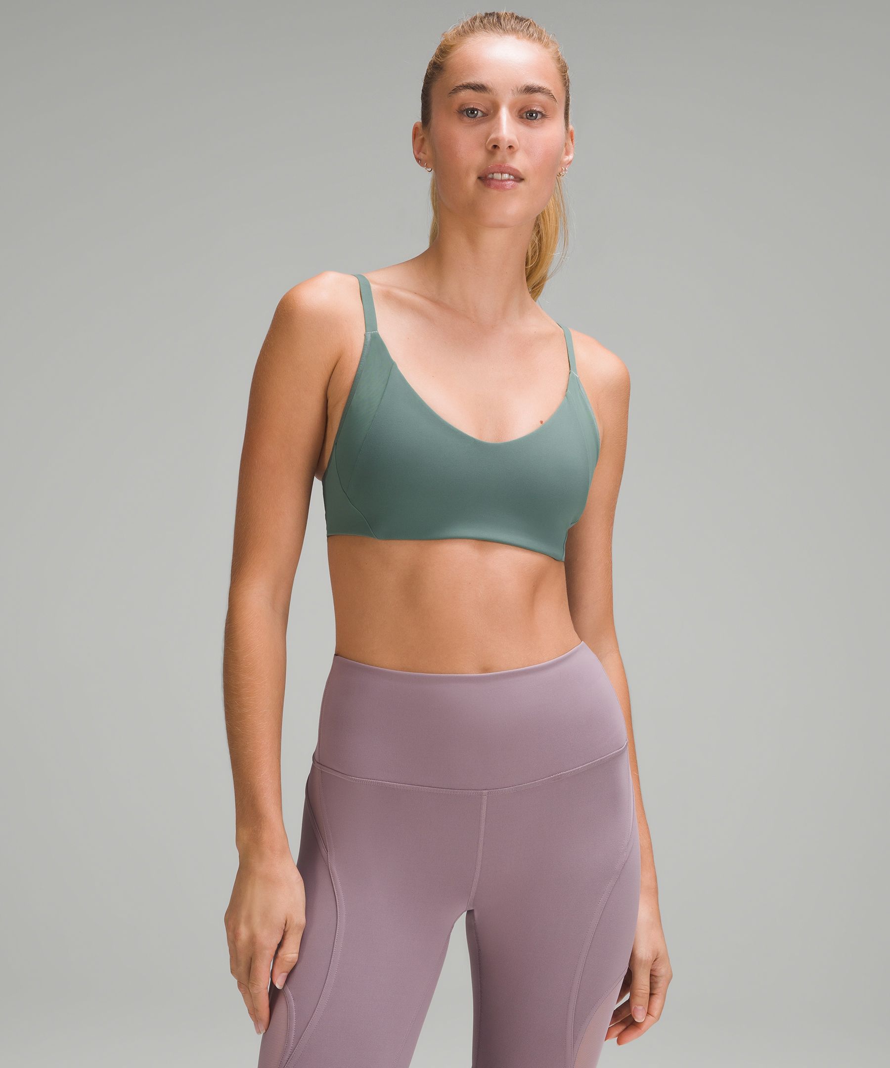 Lululemon Invigorate Bra *High Support, B/C Cup - Everglade Green - lulu  fanatics