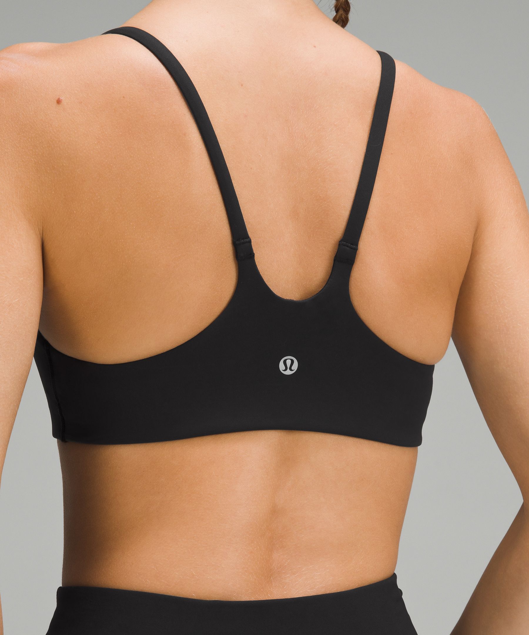 Lululemon Black & White Printed Strappy Sports Bra Size 6 - $24 - From Amber