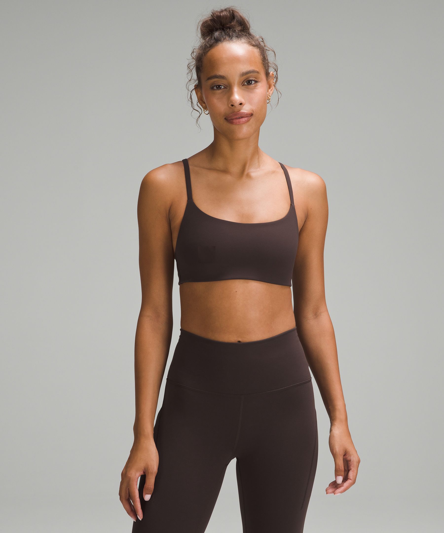 Lululemon Wunder Train Strappy Racer Bra Light Support, A/b Cup