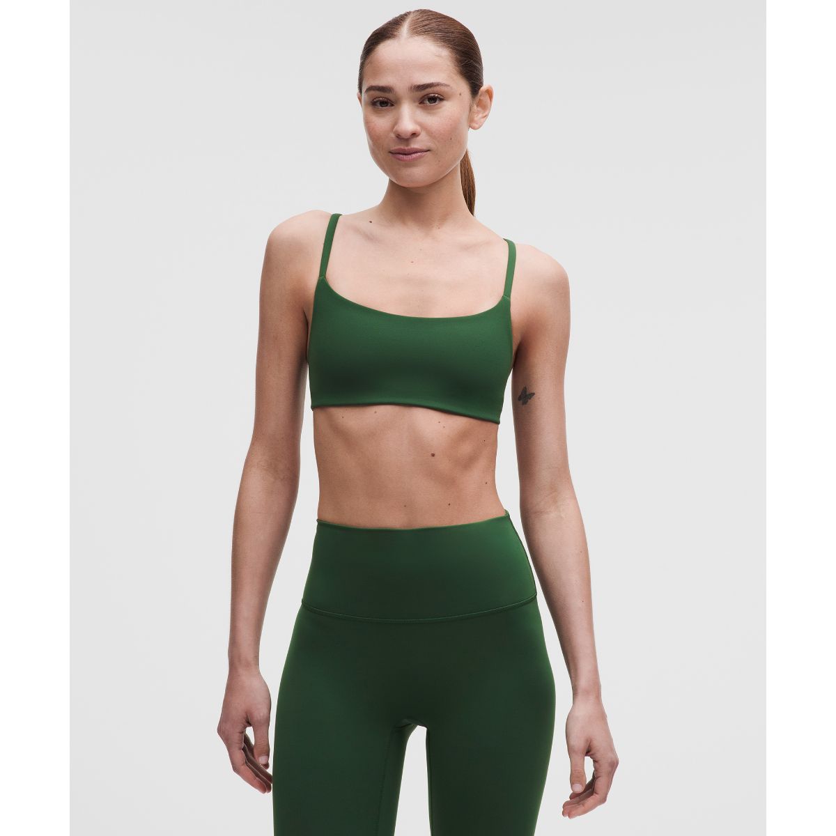 Wunder Train Strappy Racer Bra Light Support, A/B Cup