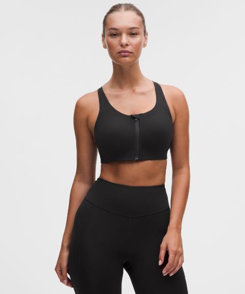 Женское бра Lululemon Energy Zip-Front высокой поддержки