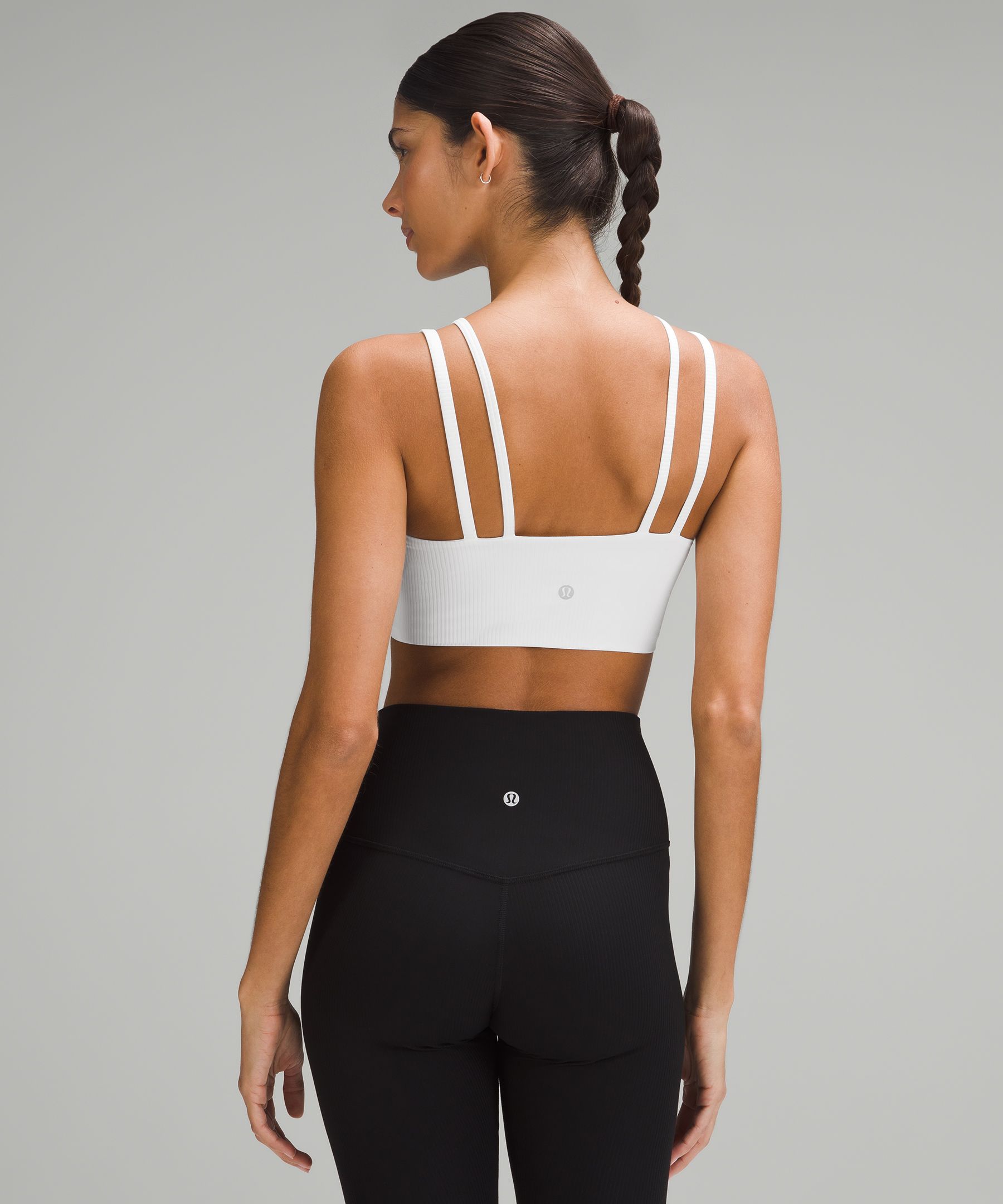 Like a Cloud Strappy Longline Ribbed Bra *Light Support, B/C Cup