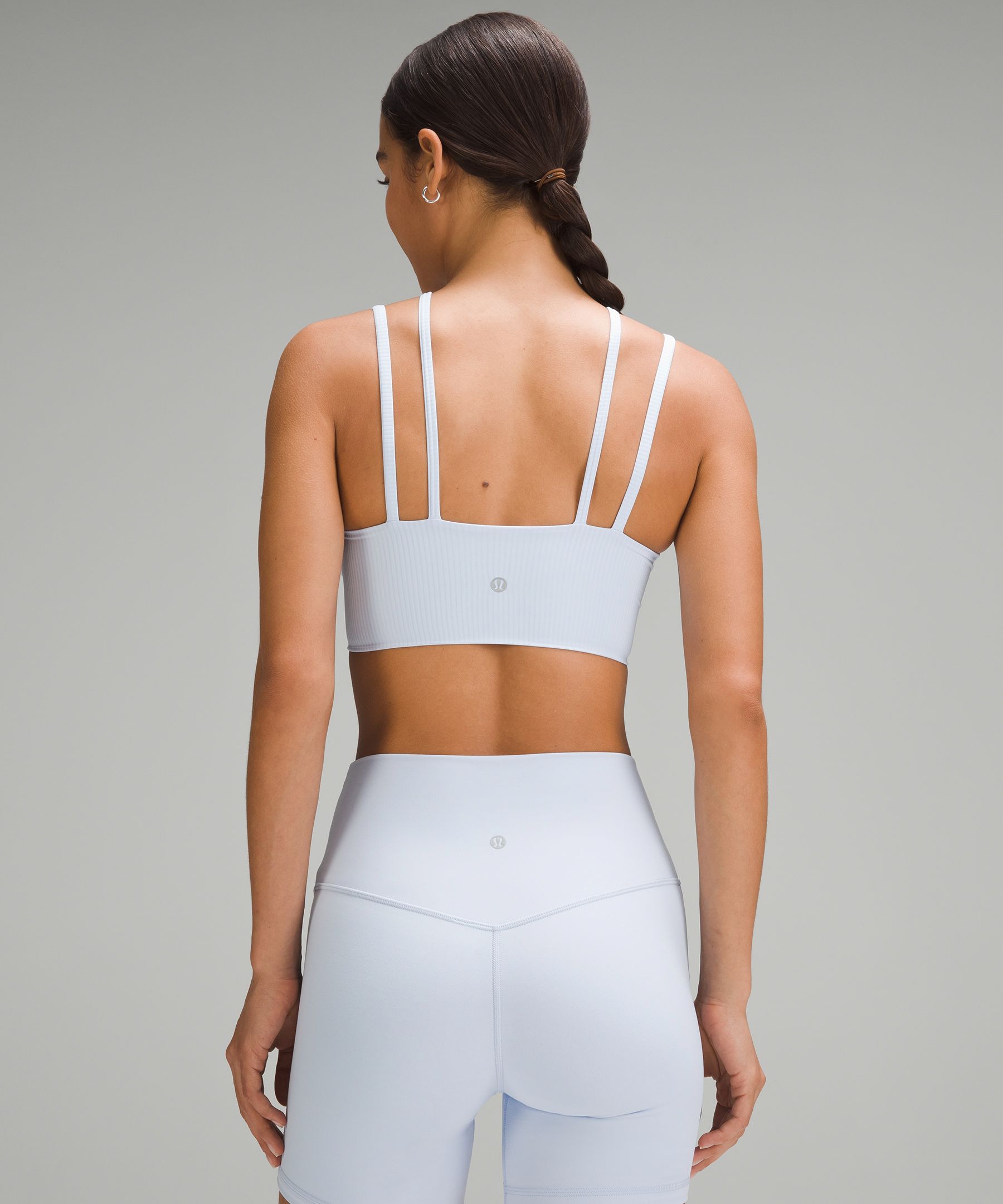 Love Cloud Strappy Ruched Sports Bra