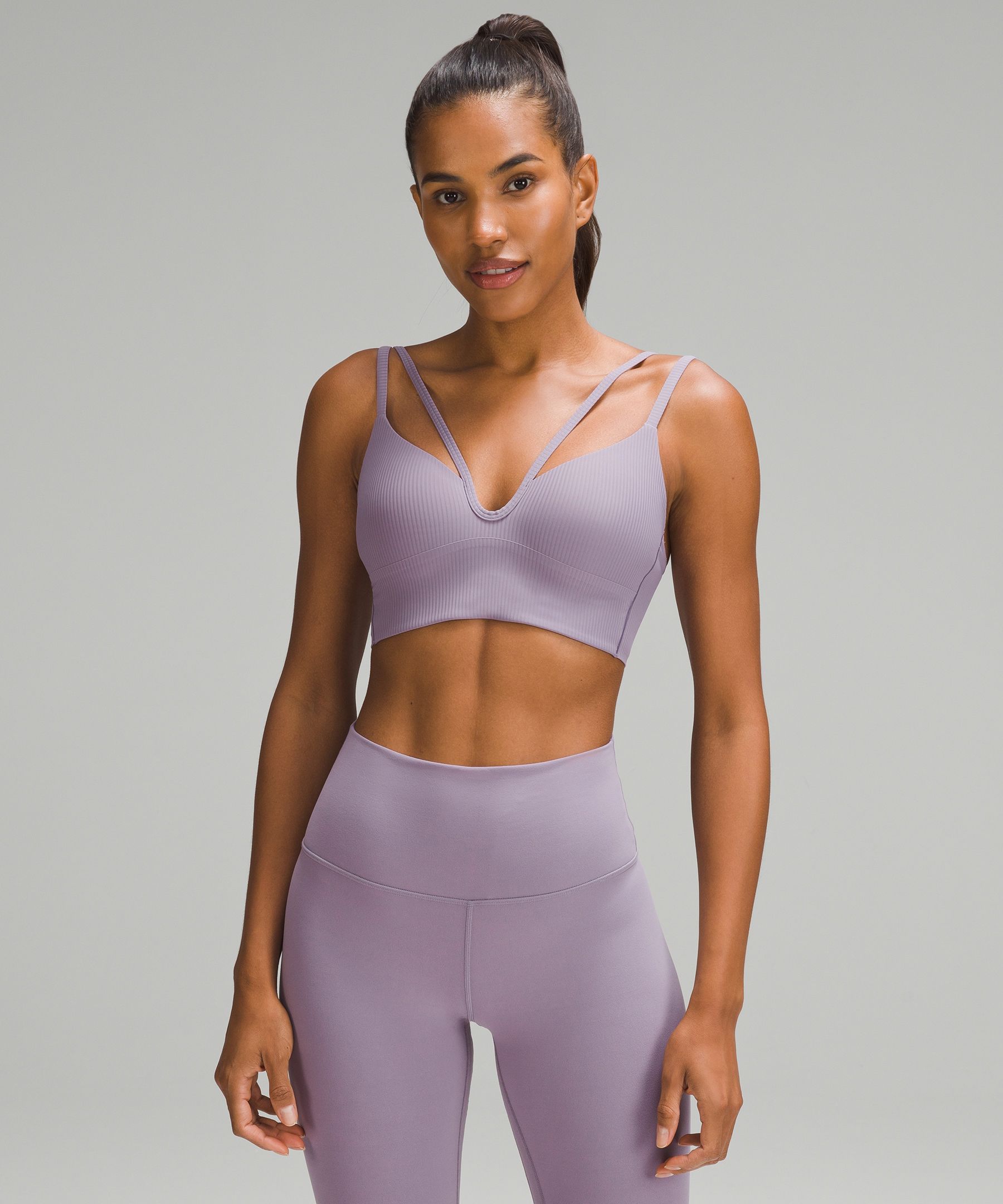 Lululemon athletica Like a Cloud Ribbed Longline Bra *Light