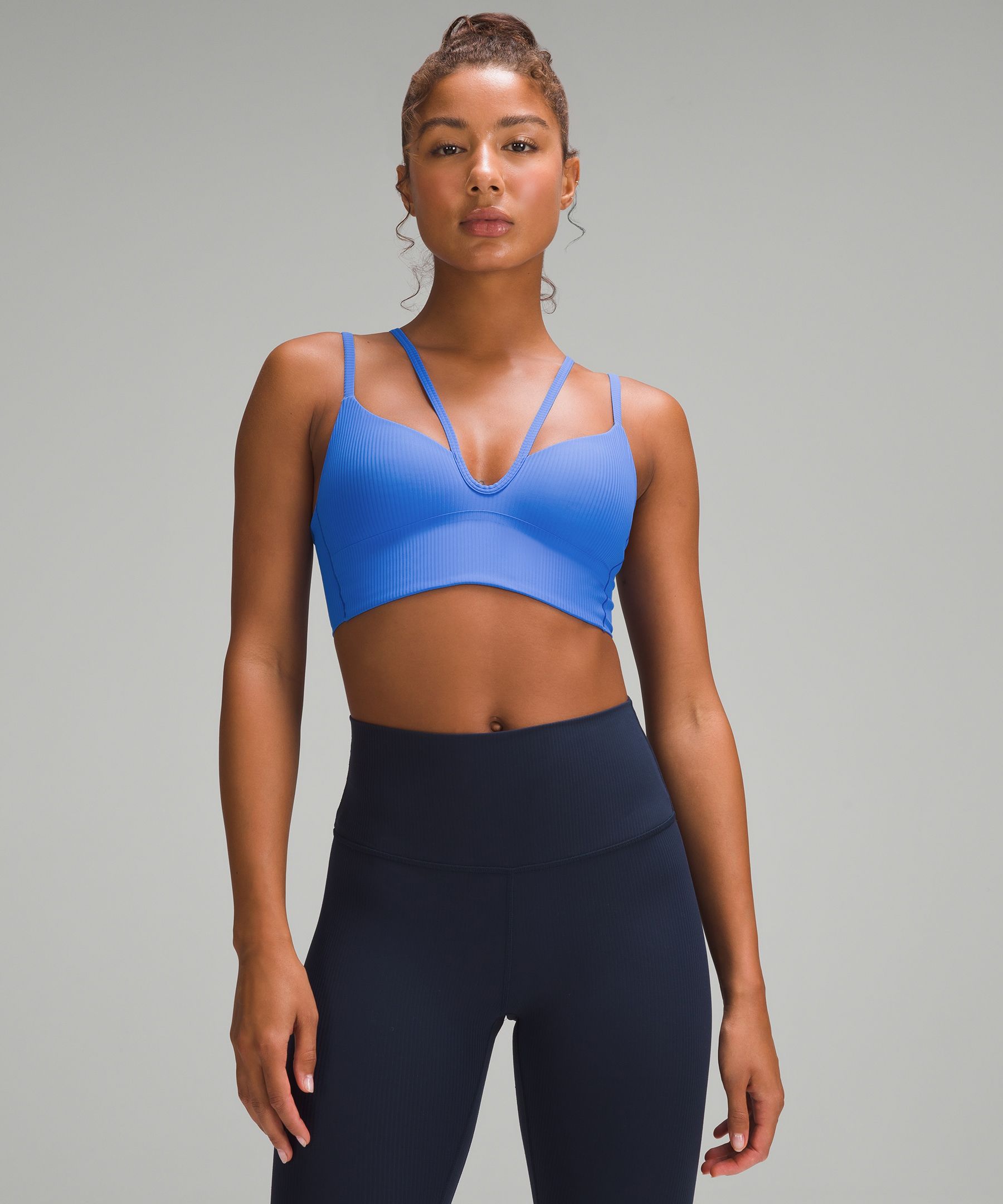 Like a Cloud Ribbed Longline Bra *Light Support, B/C Cup