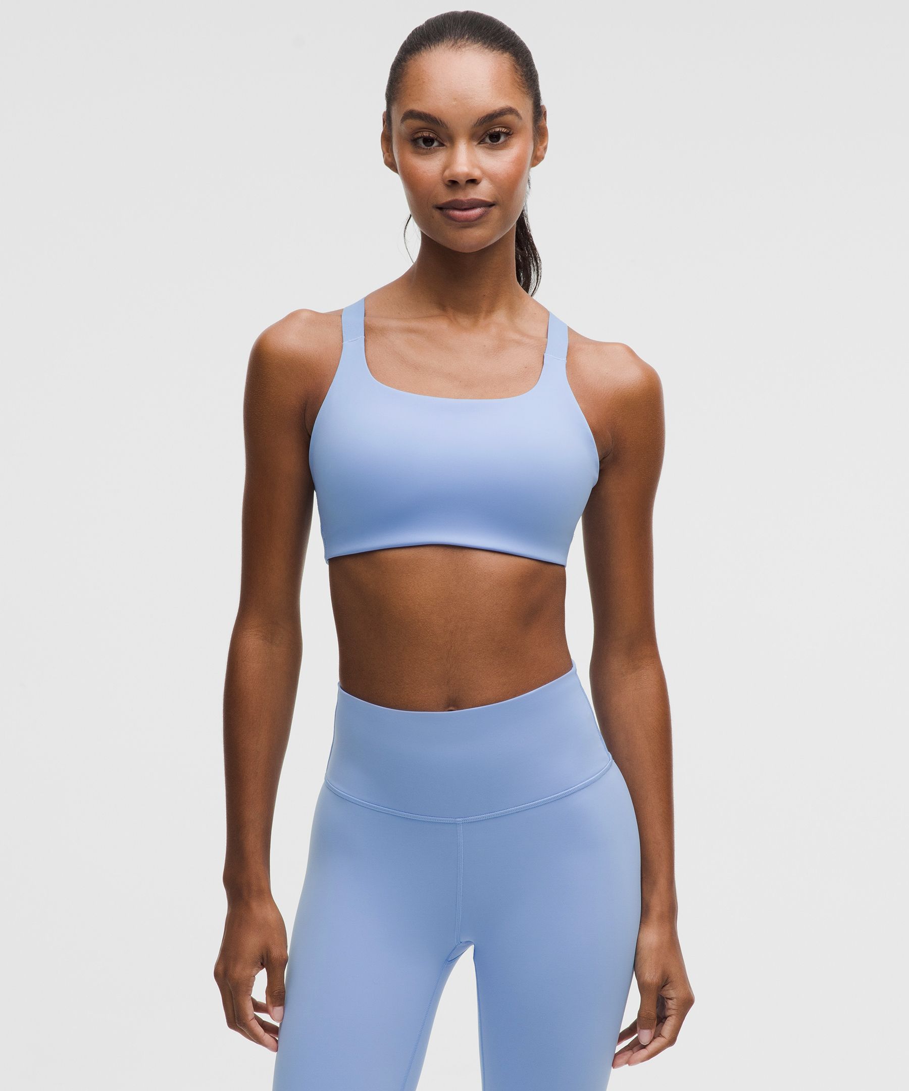 Ultralu Square-Neck Workout Bra 