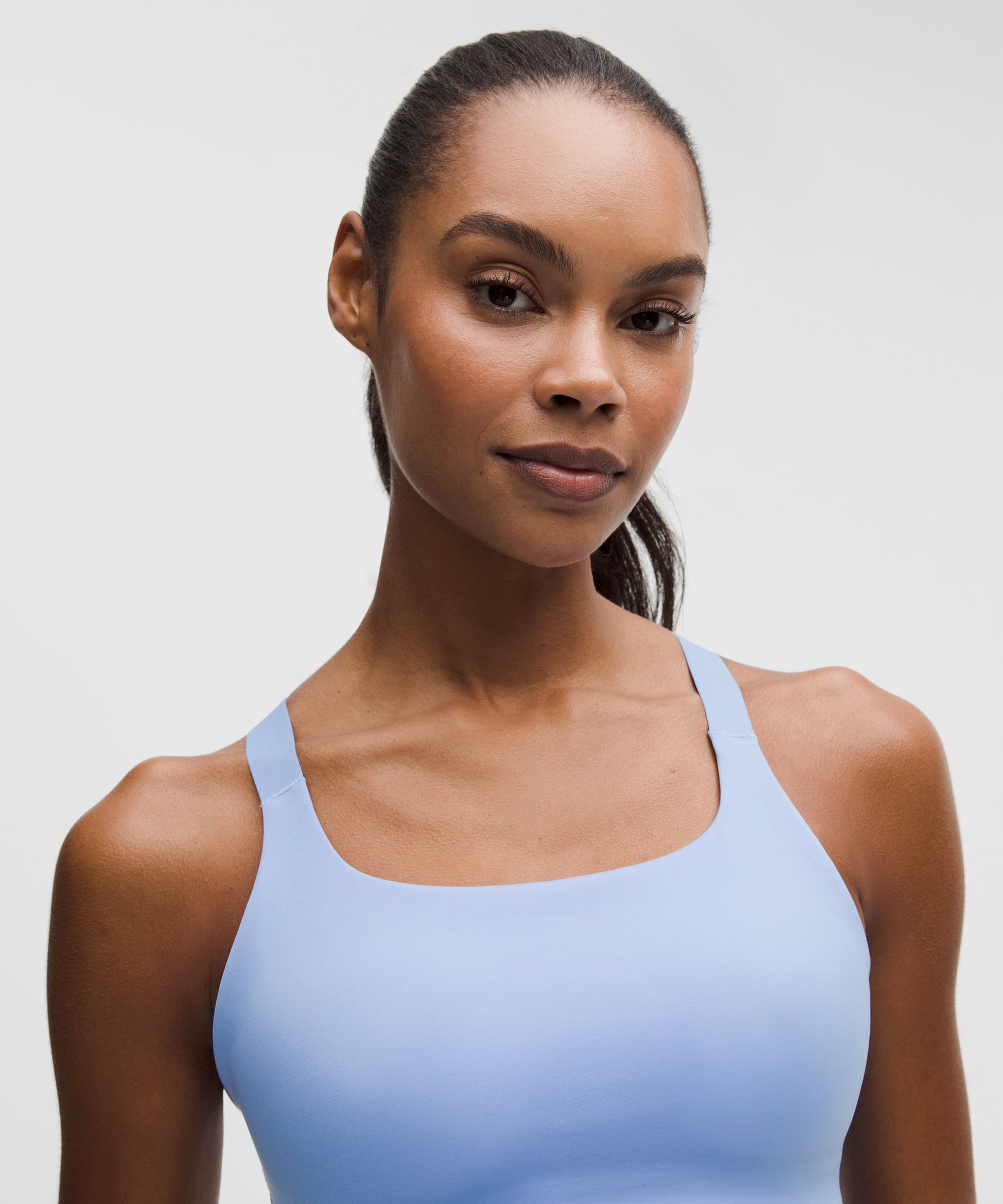 Ultralu Square-Neck Workout Bra *Medium Support, B/C Cup