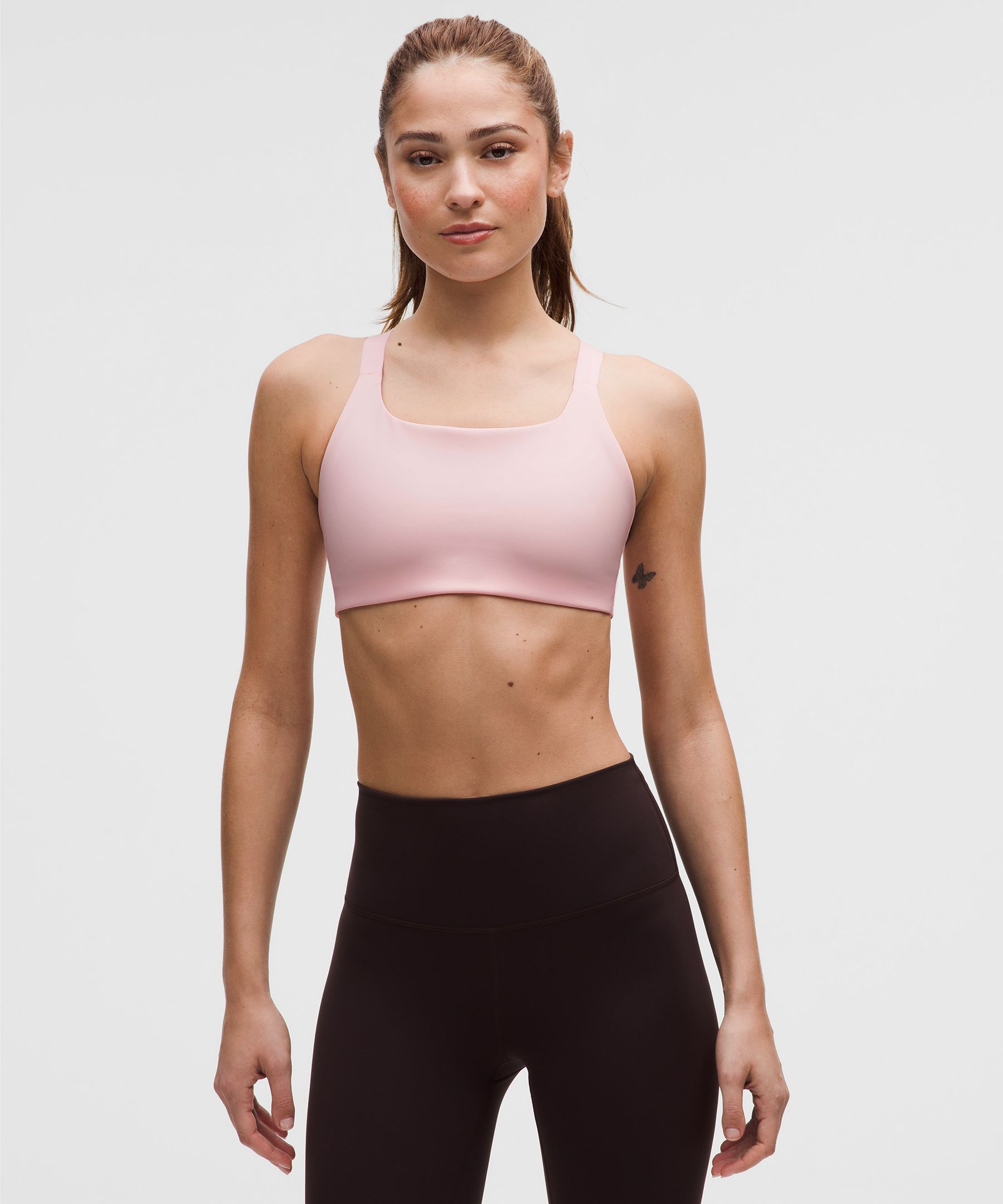 Lululemon Ultralu Square-neck Workout Bra