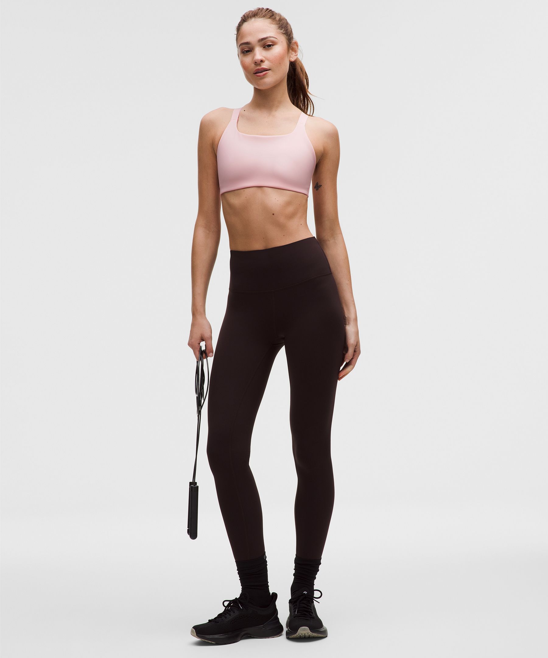 Lululemon Ultralu Square-neck Workout Bra