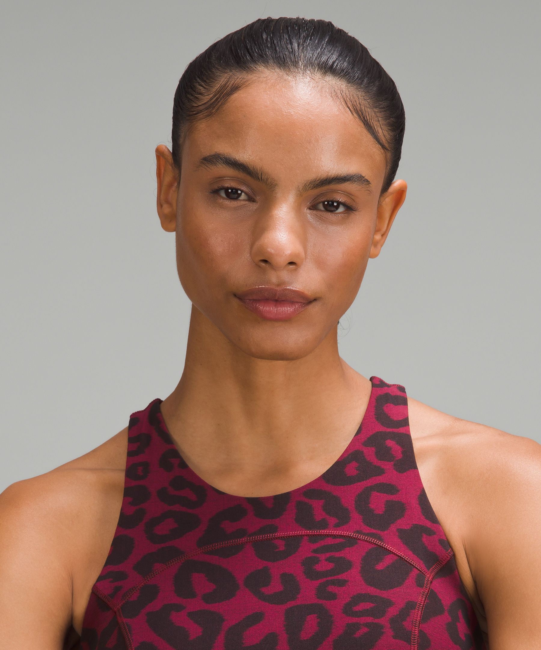 lululemon lab V-Neck Train Bra *Print