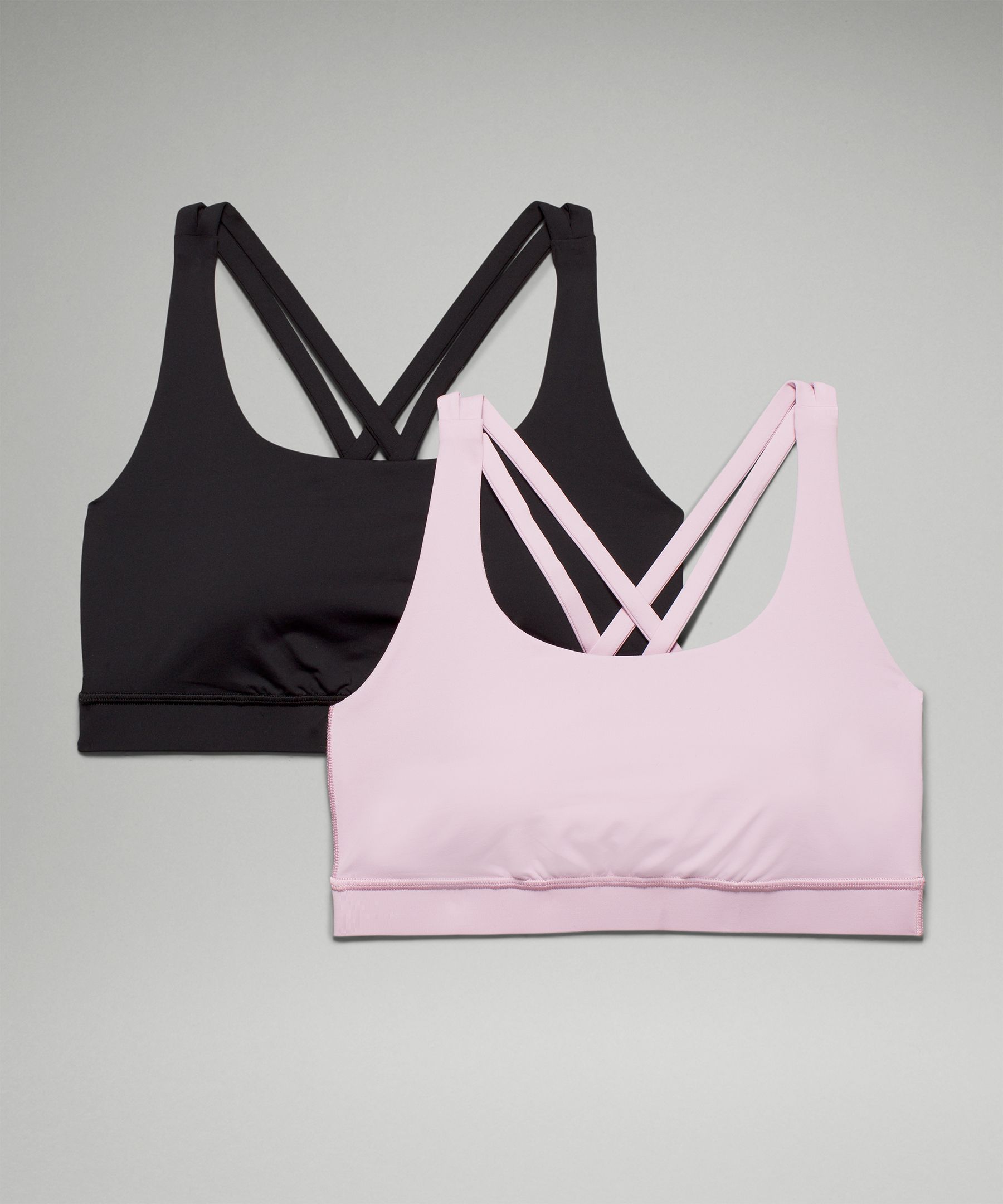 lululemon athletica, Intimates & Sleepwear, Lululemon Pink Energy Sports Bra  Size 2