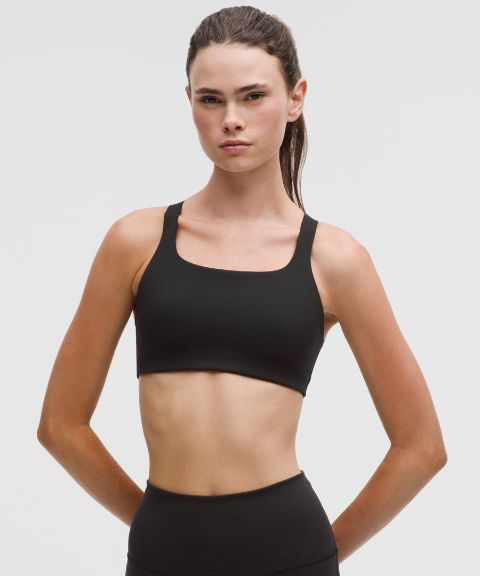 Женское бра Lululemon Ultralu Square-Neck средней поддержки