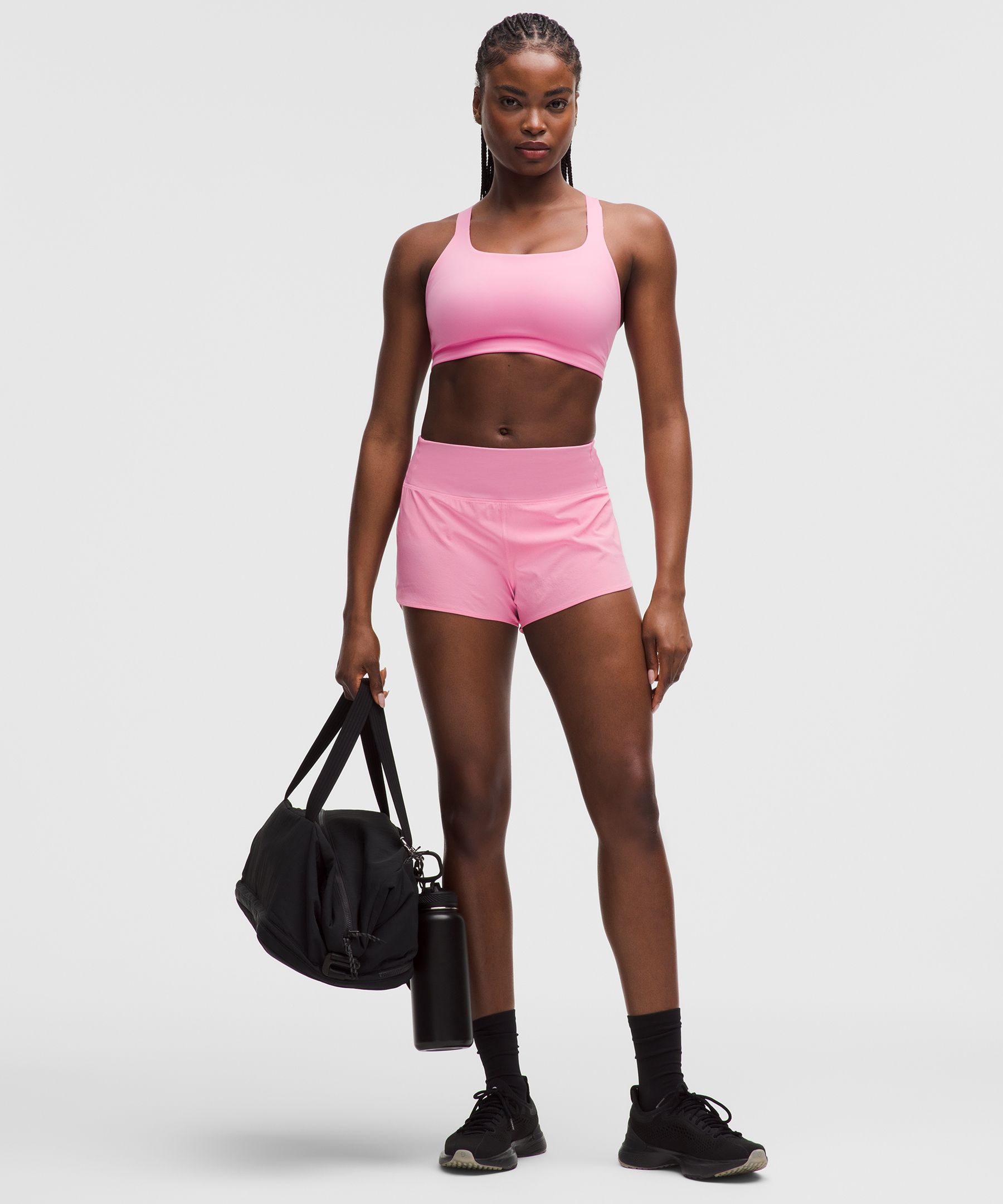 Ultralu Square-Neck Workout Bra *Medium Support, D/DD Cup