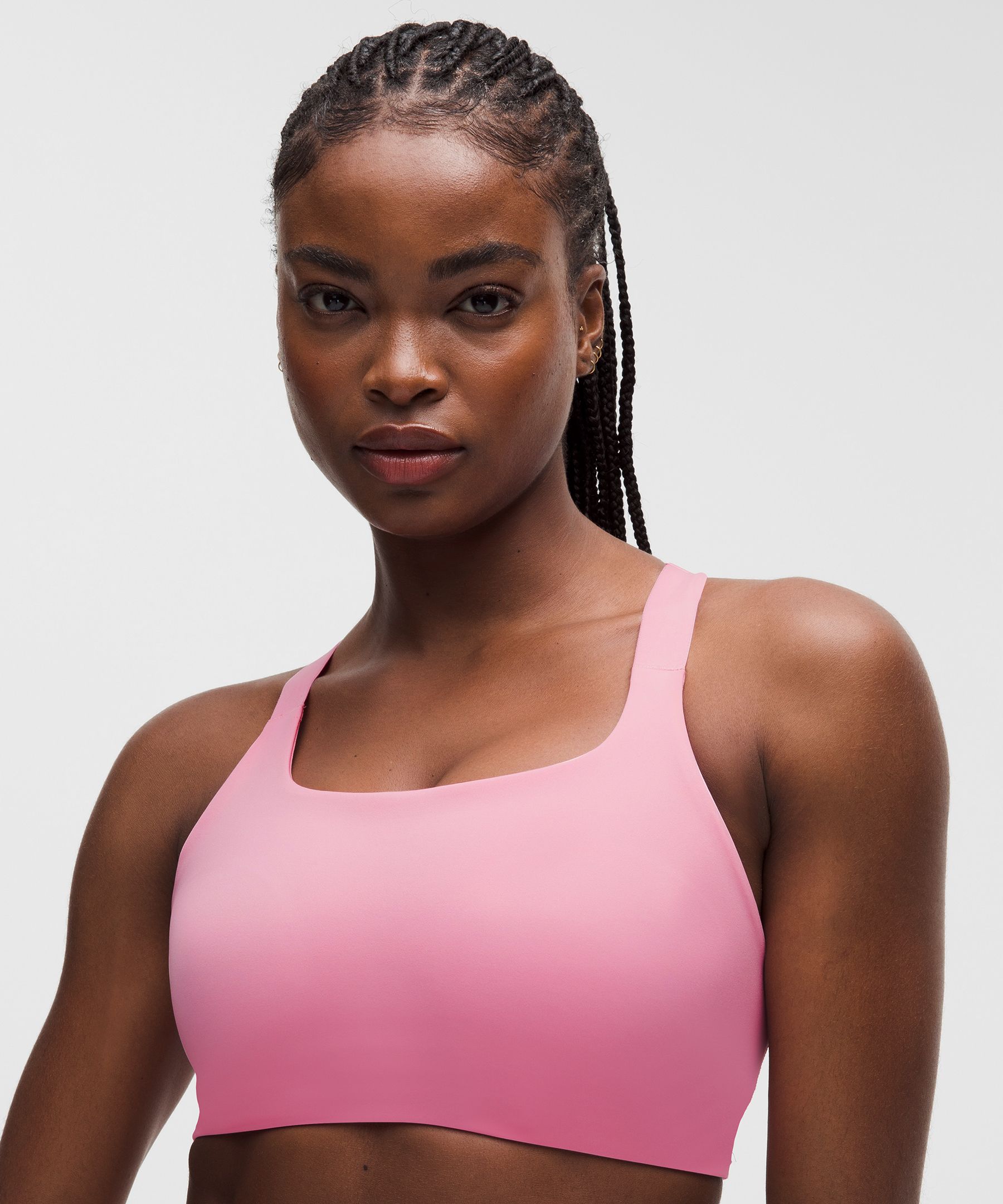 Ultralu Square-Neck Workout Bra *Medium Support, D/DD Cup