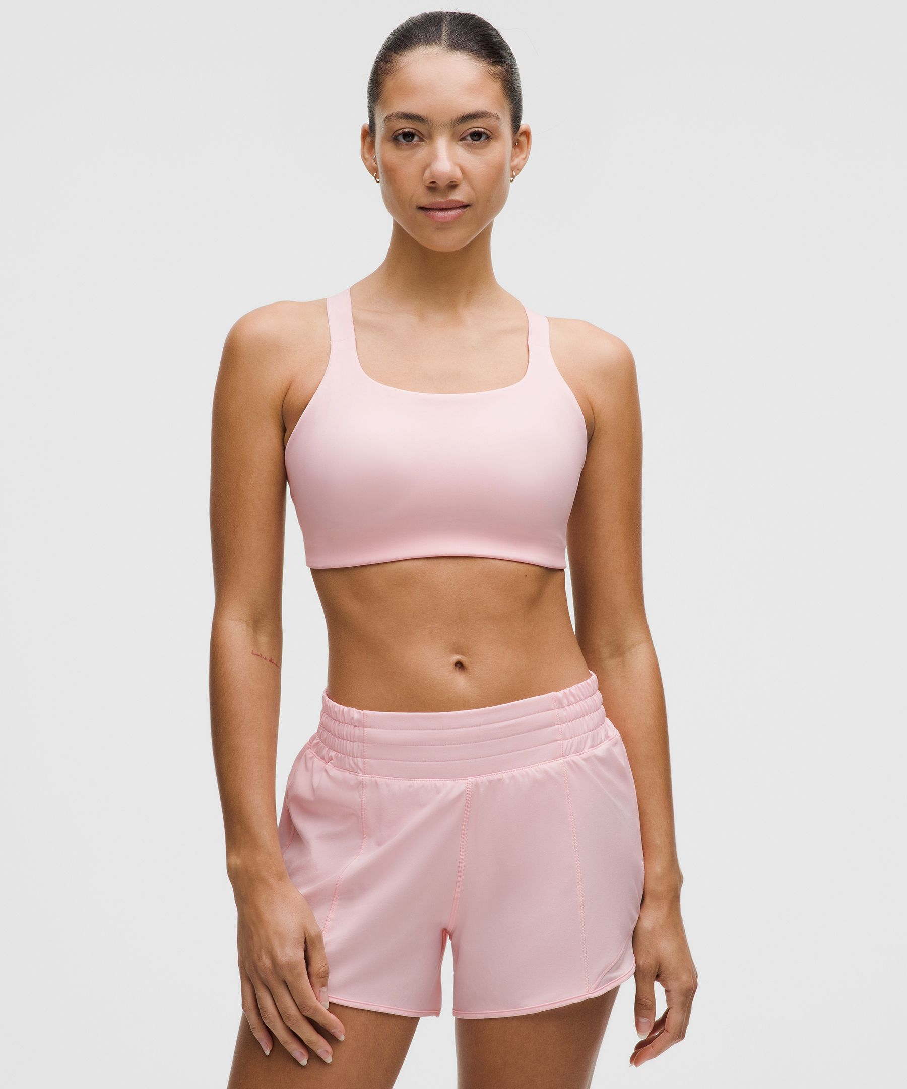 Ultralu Square-Neck Workout Bra 