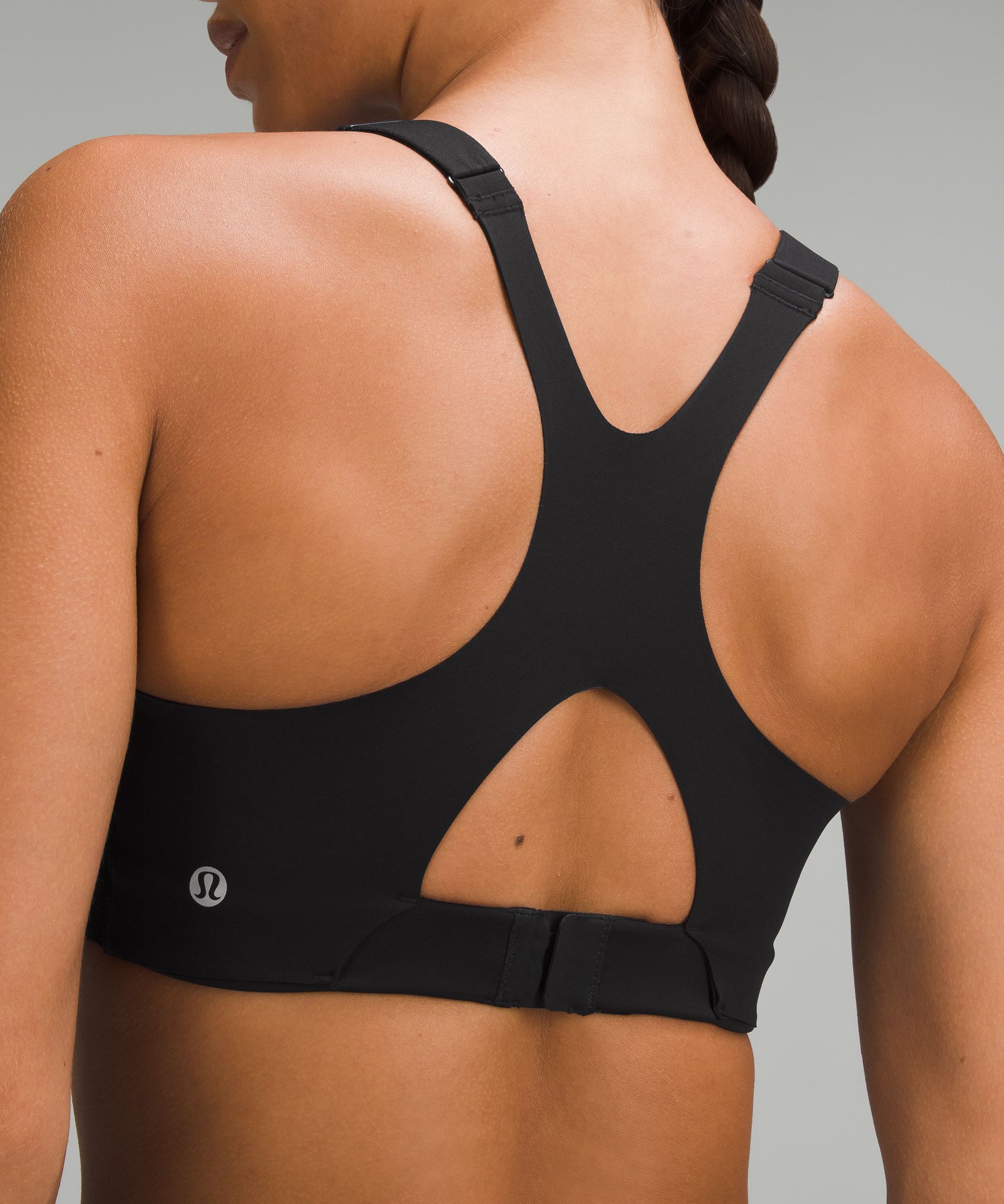 Shop Lululemon Ultralu Square-neck Workout Bra Medium Support, D/dd Cup