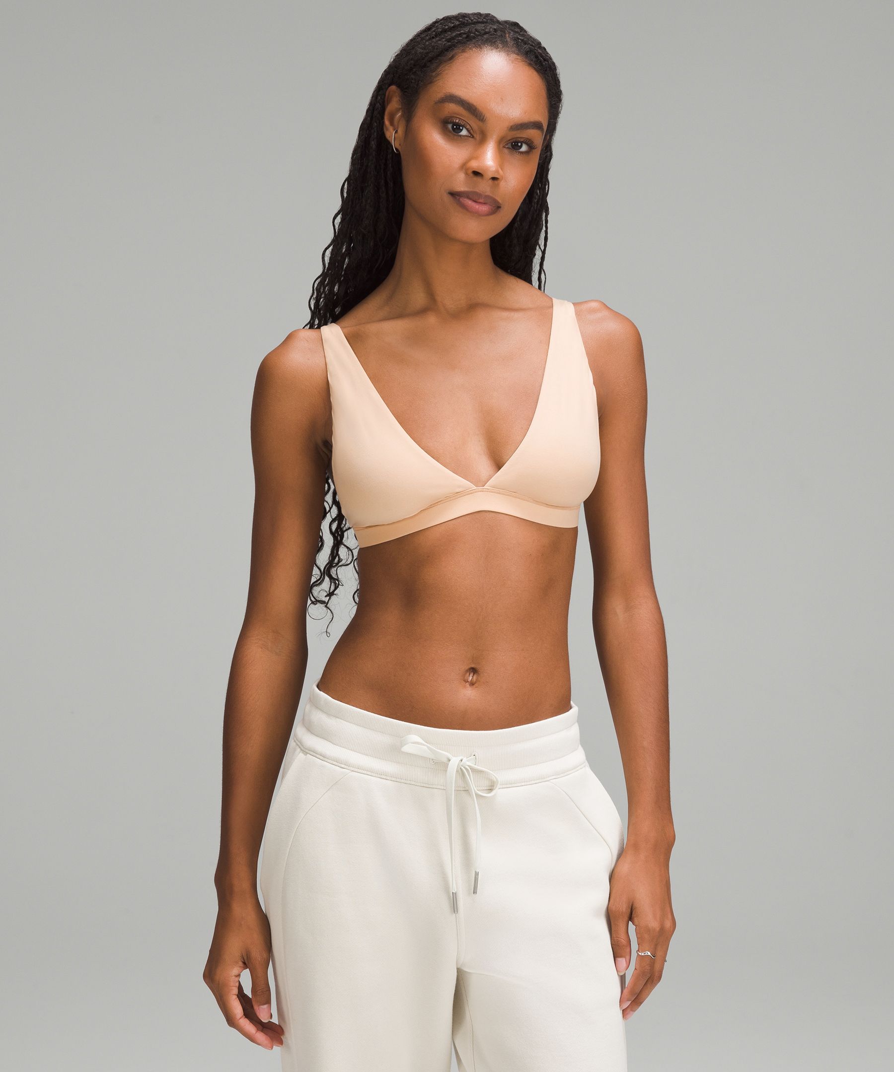 Lululemon Wundermost Ultra-Soft Nulu Triangle Bralette A?D Cups