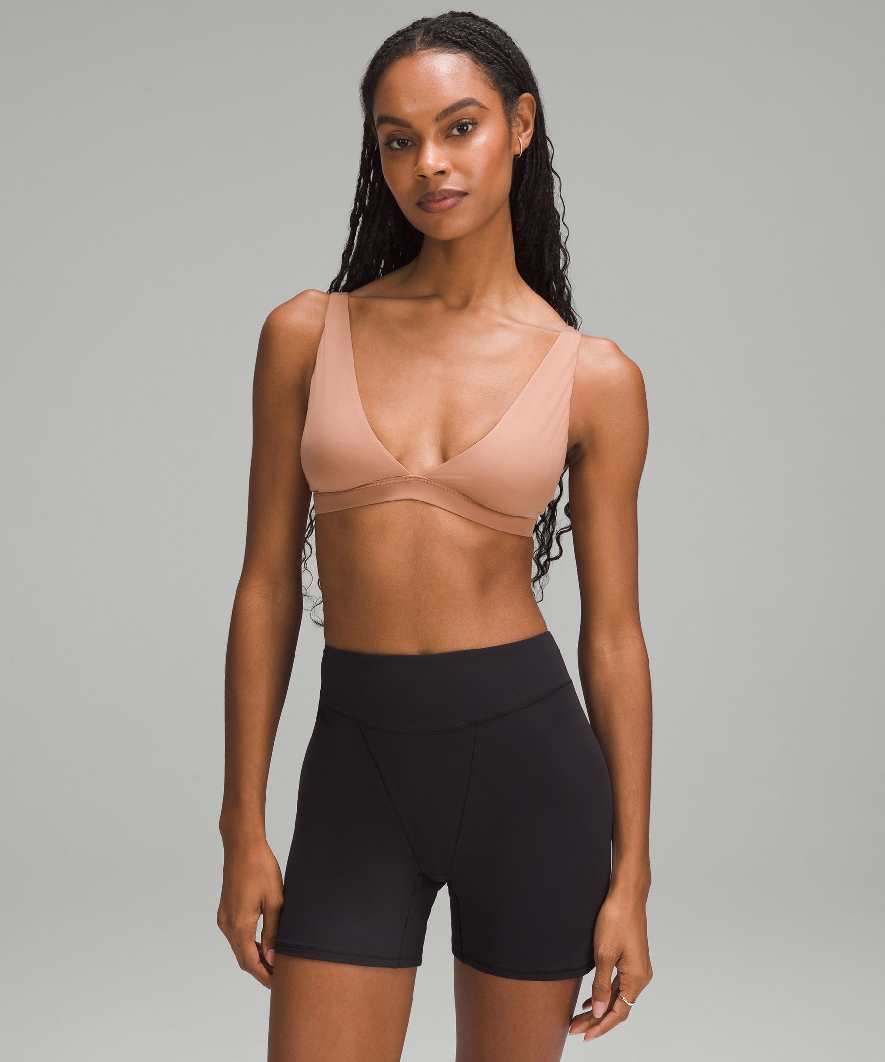 Lululemon athletica Wundermost Ultra-Soft Nulu Triangle Bralette A–D Cups, Women's  Underwear