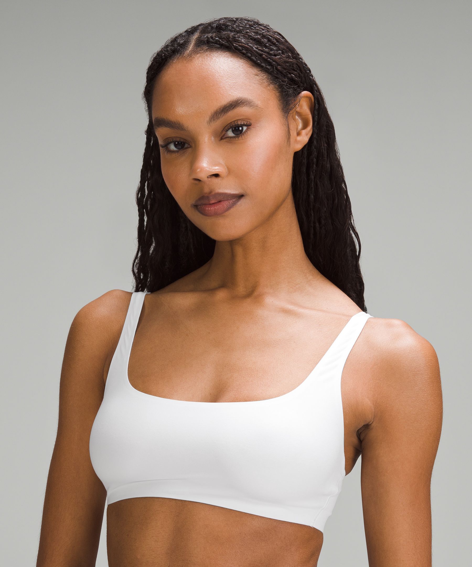 Scoop Neck Cropped Bra